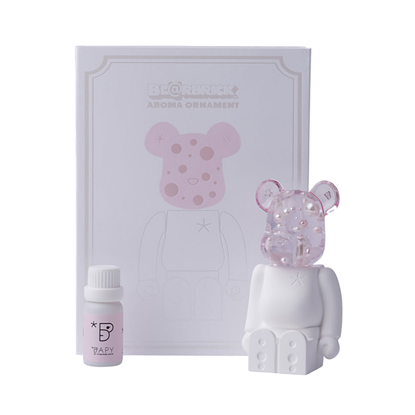 BE@RBRICK AROMA ORNAMENT No.2001 BAPY BY *A BATHING APE(R) BAPY CHERRY / BAPY MINT
