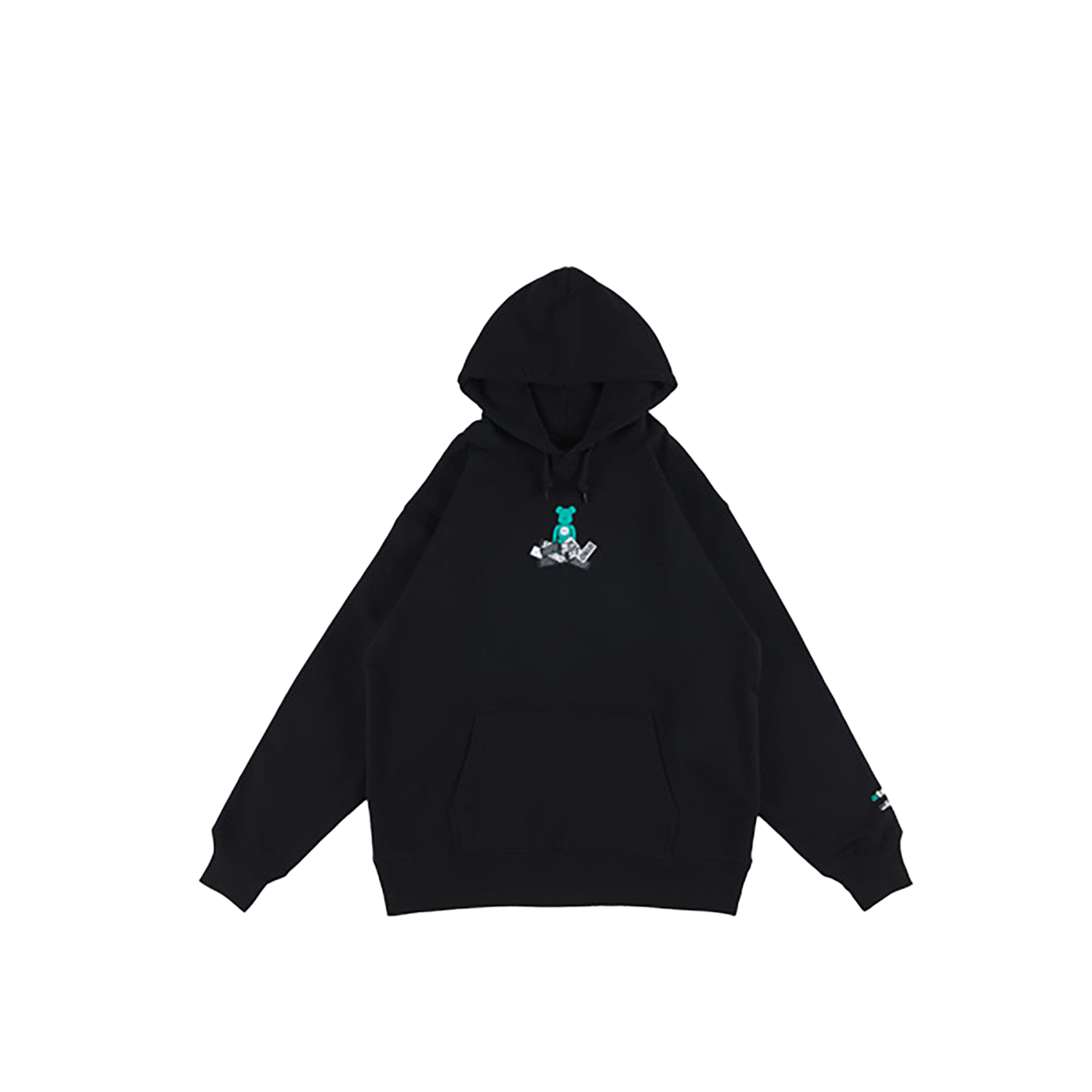 BE@RBRICK atmos × WIND AND SEA TYPE-2 Hoodie
