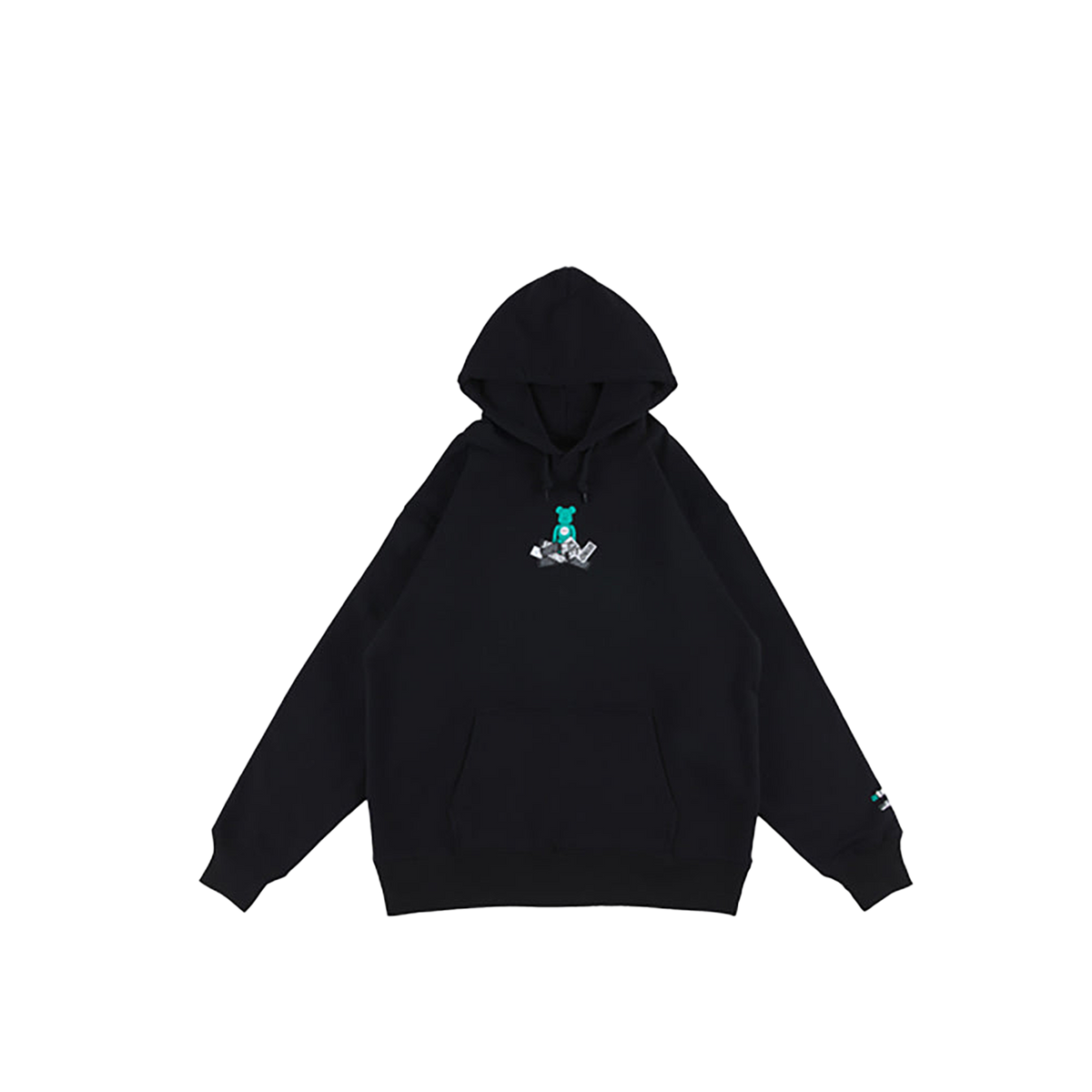 BE@RBRICK atmos × WIND AND SEA TYPE-2 Hoodie