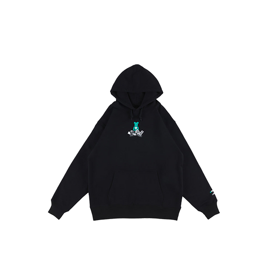 BE@RBRICK atmos × WIND AND SEA TYPE-2 Hoodie