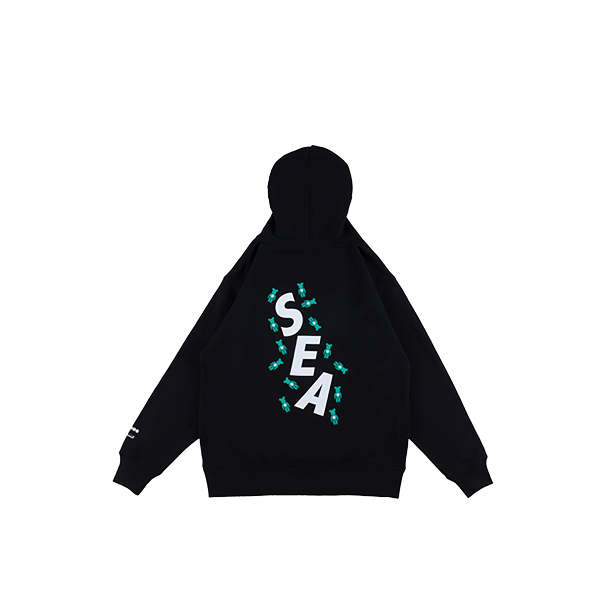 BE@RBRICK atmos × WIND AND SEA TYPE-2 Hoodie