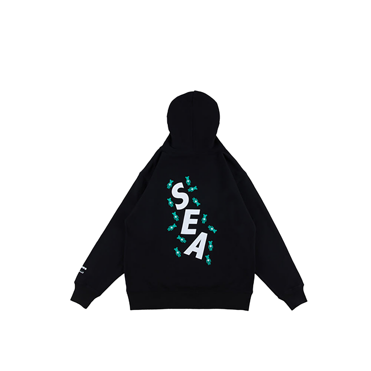 BE@RBRICK atmos × WIND AND SEA TYPE-2 Hoodie