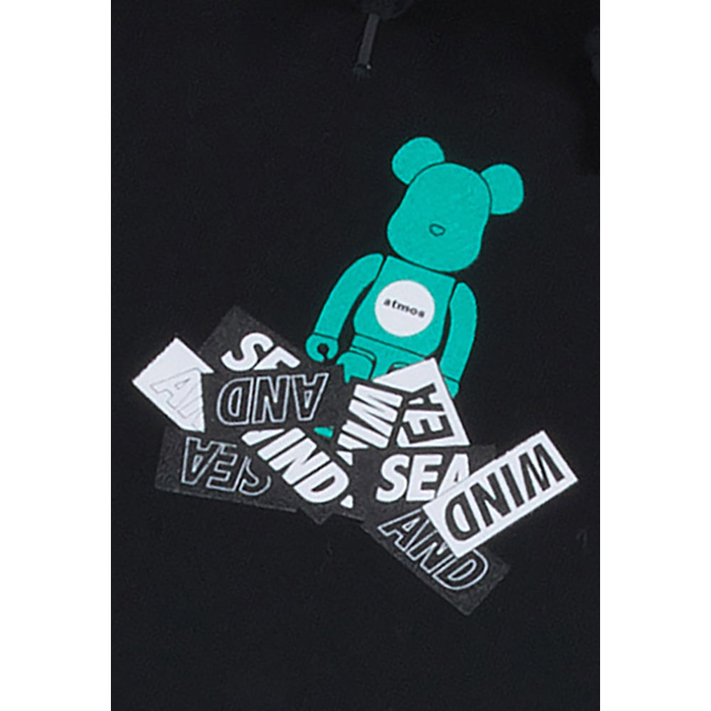 BE@RBRICK atmos × WIND AND SEA TYPE-2 Hoodie_2