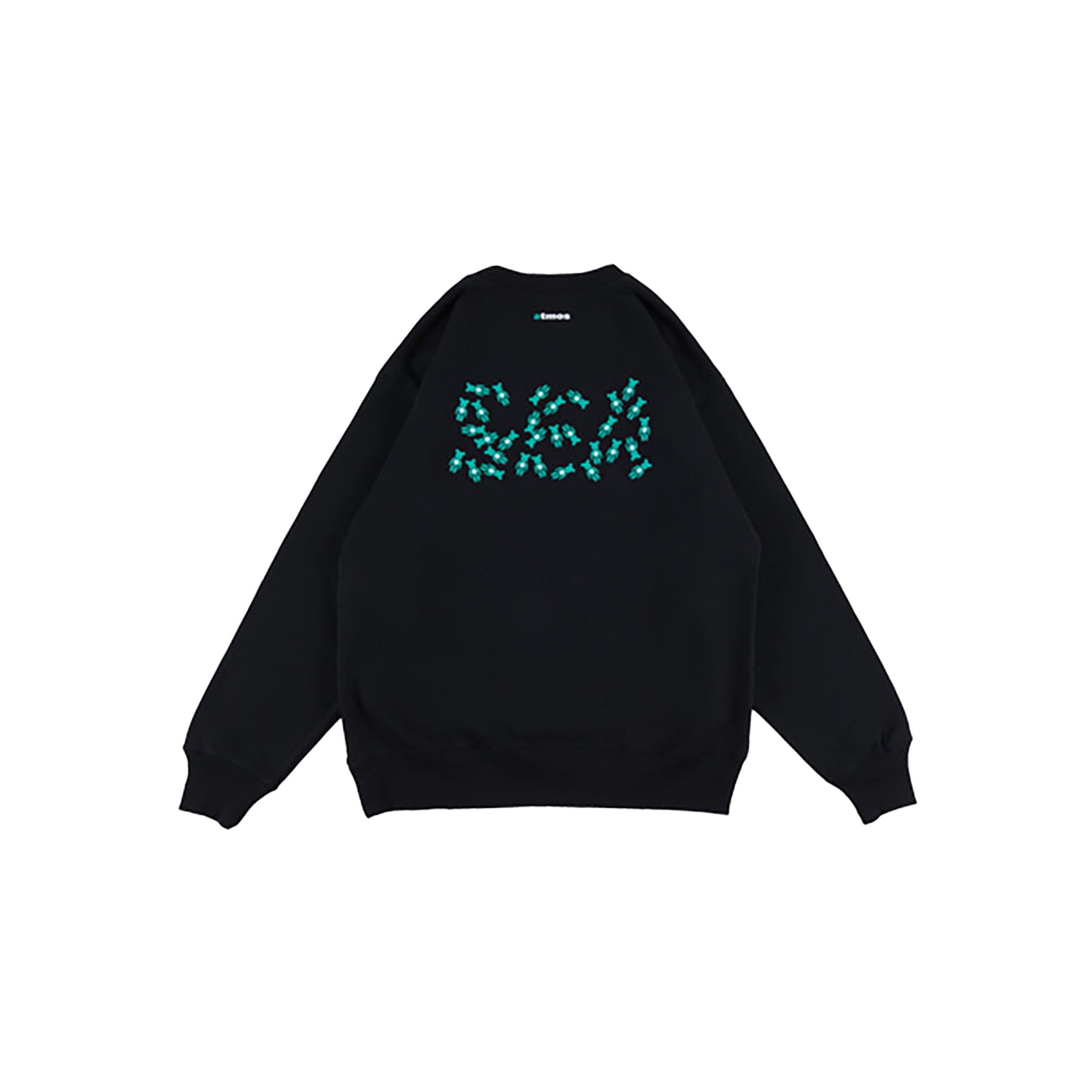 BE@RBRICK atmos × WIND AND SEA TYPE-2 Crew Neck Sweat