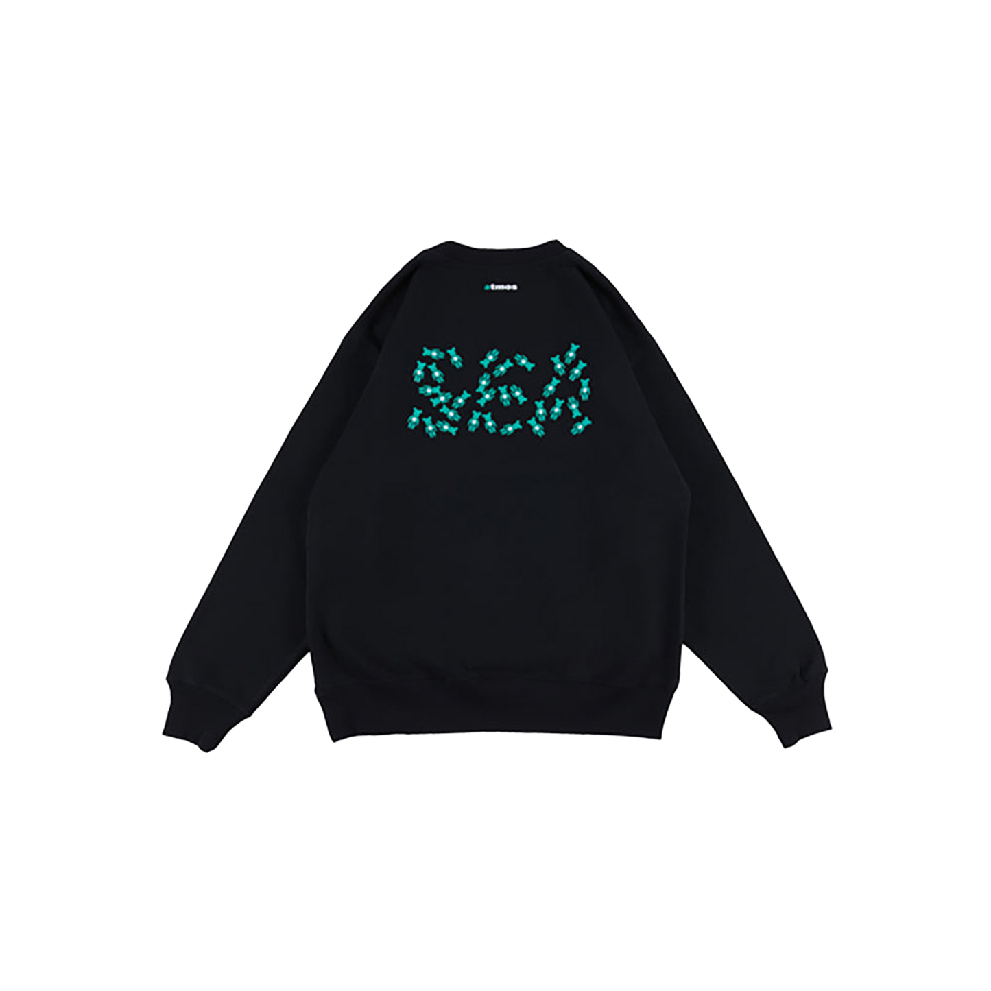 BE@RBRICK atmos × WIND AND SEA TYPE-2 Crew Neck Sweat