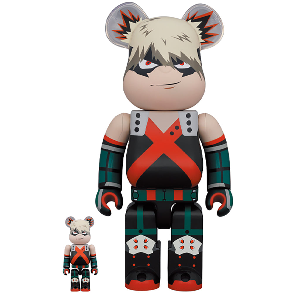 BE@RBRICK 爆豪勝己 100％ & 400％_0