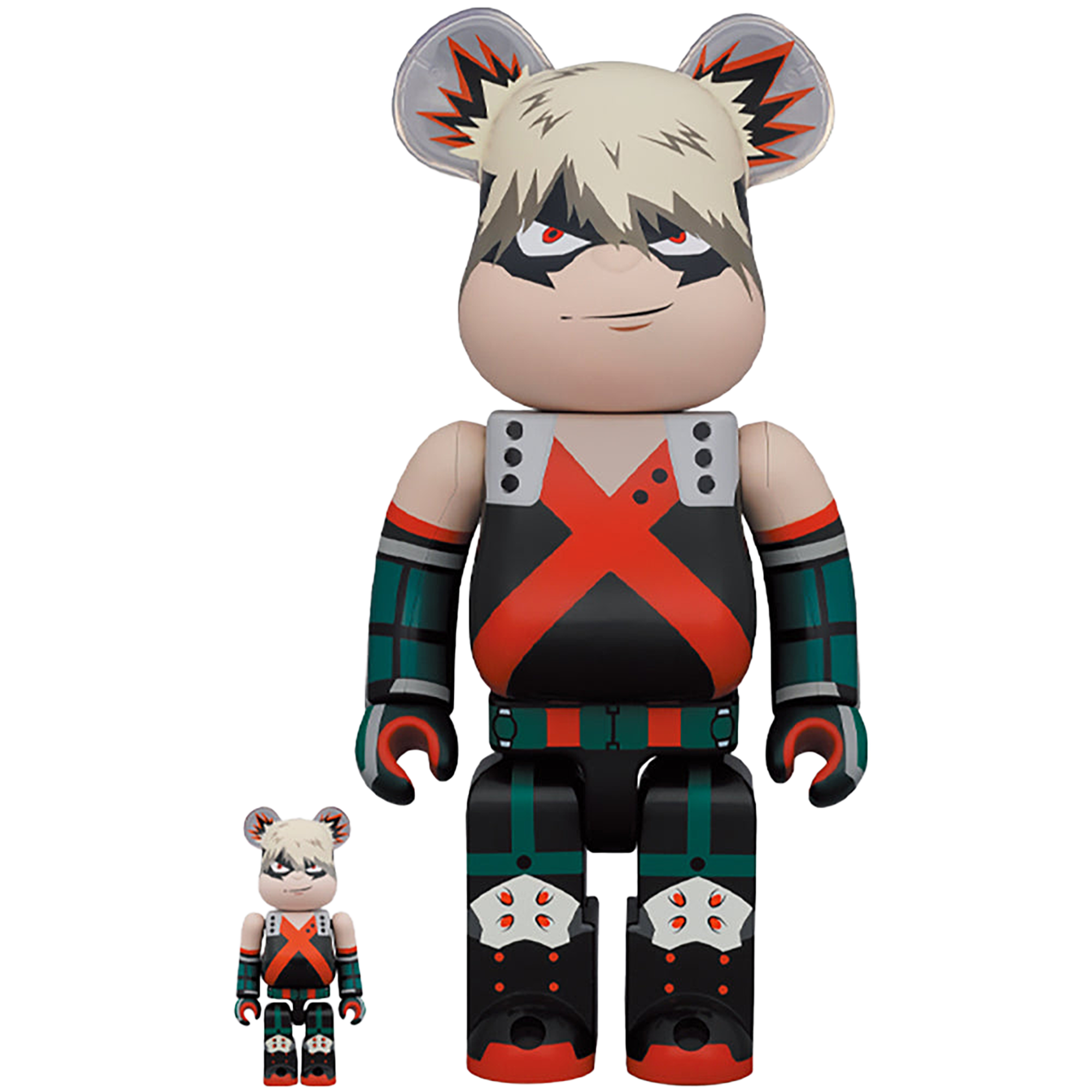 BE@RBRICK 爆豪勝己 100％ & 400％