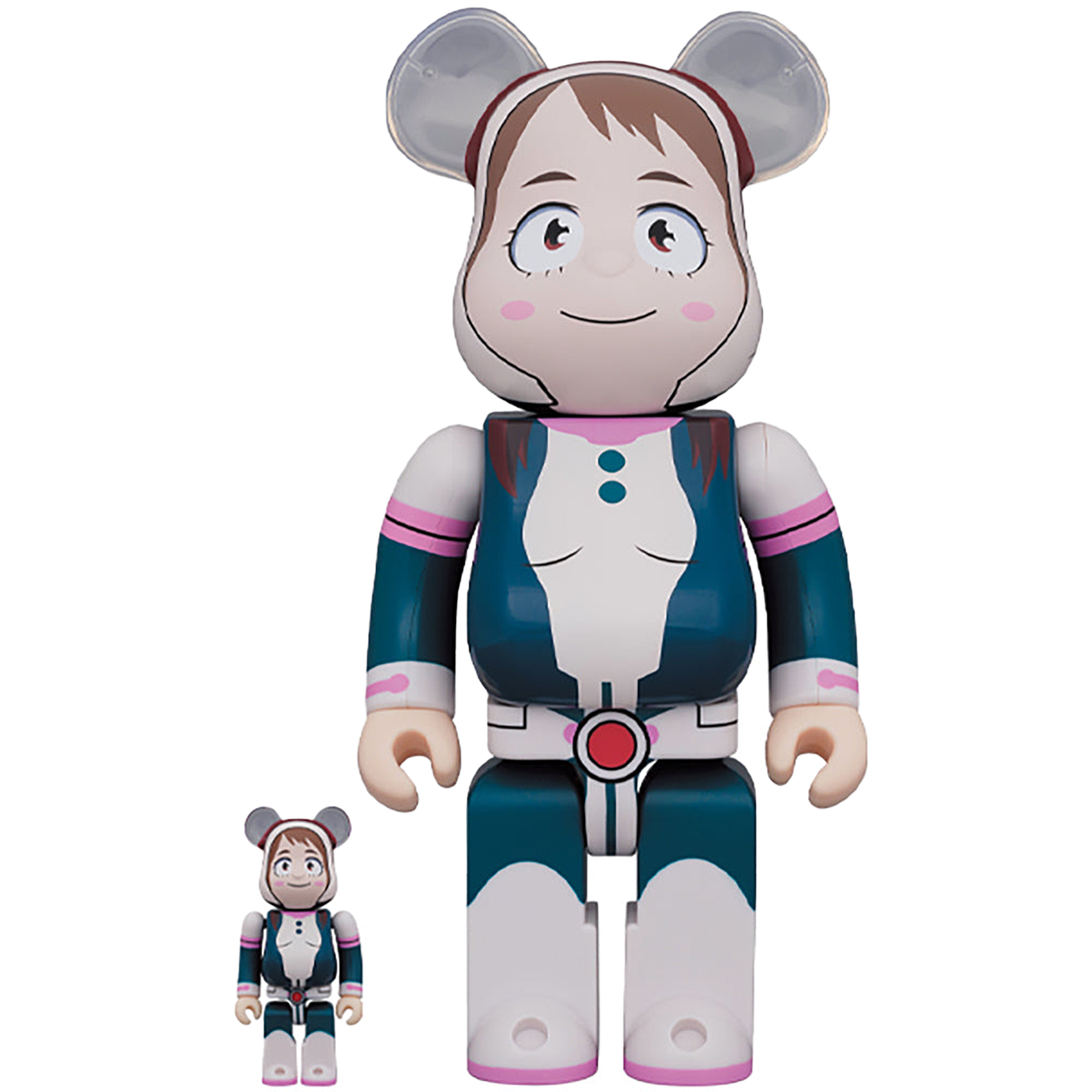 BE@RBRICK 麗日お茶子 100％ & 400％