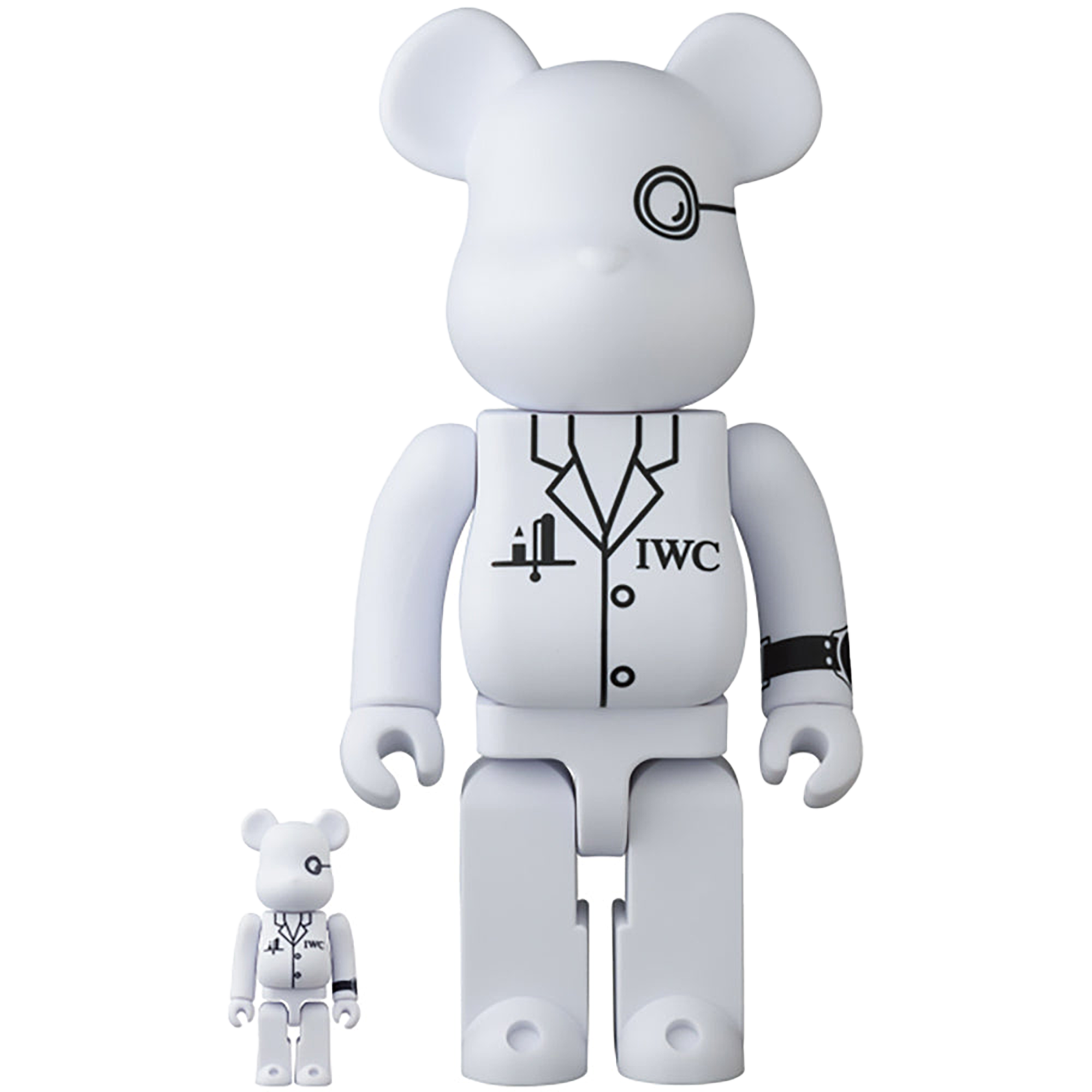 IWC WATCHMAKER BE@RBRICK 100% & 400%