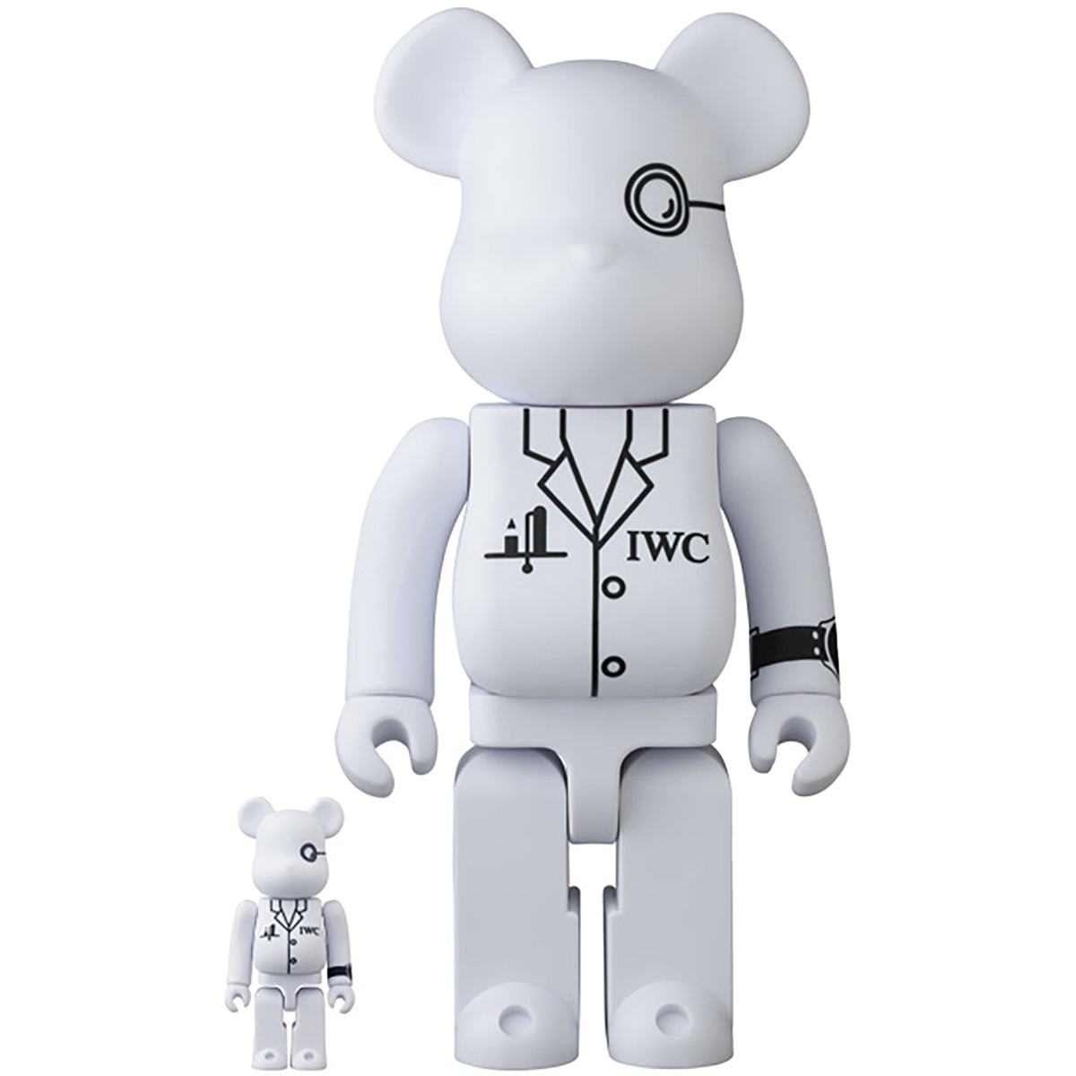 IWC WATCHMAKER BE@RBRICK 100% & 400%