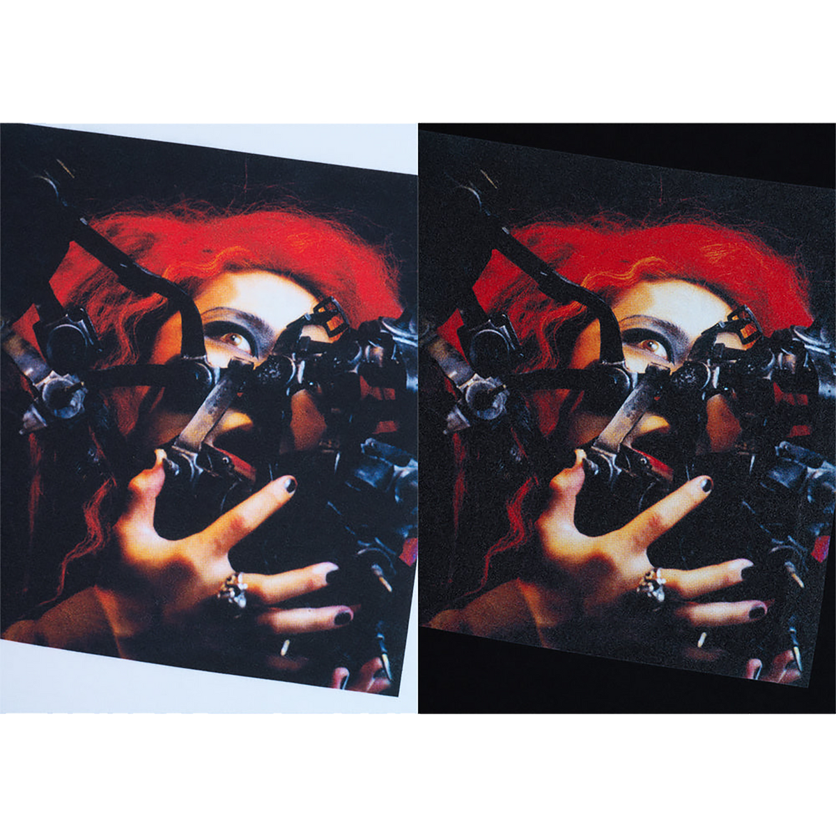 VINYL by Amplifier “hide” TEE "HIDE YOUR FACE"《Planned to be shipped in late October 2025 / Order period is until August 10》