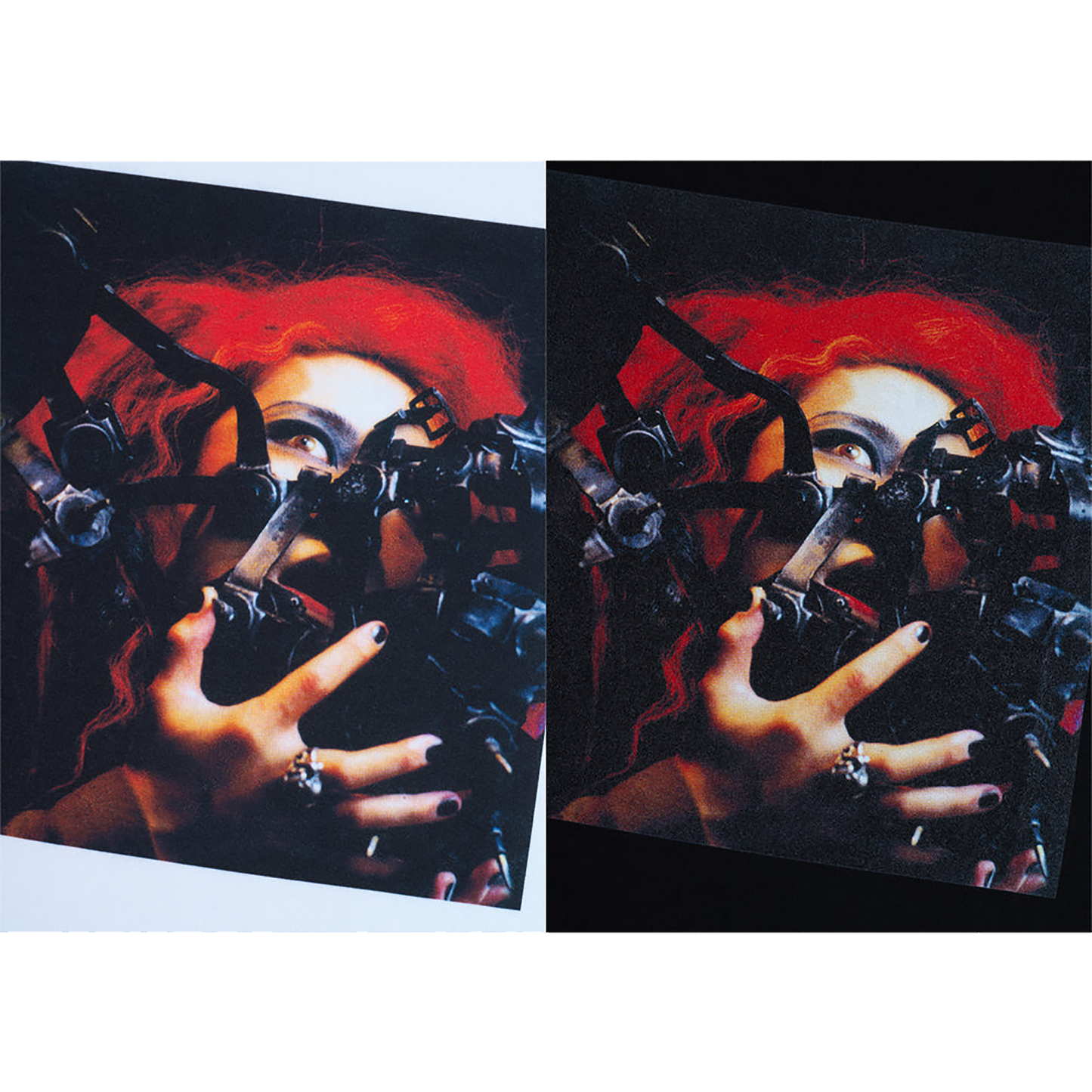 VINYL by Amplifier “hide” TEE "HIDE YOUR FACE"《Planned to be shipped in late October 2025 / Order period is until August 10》