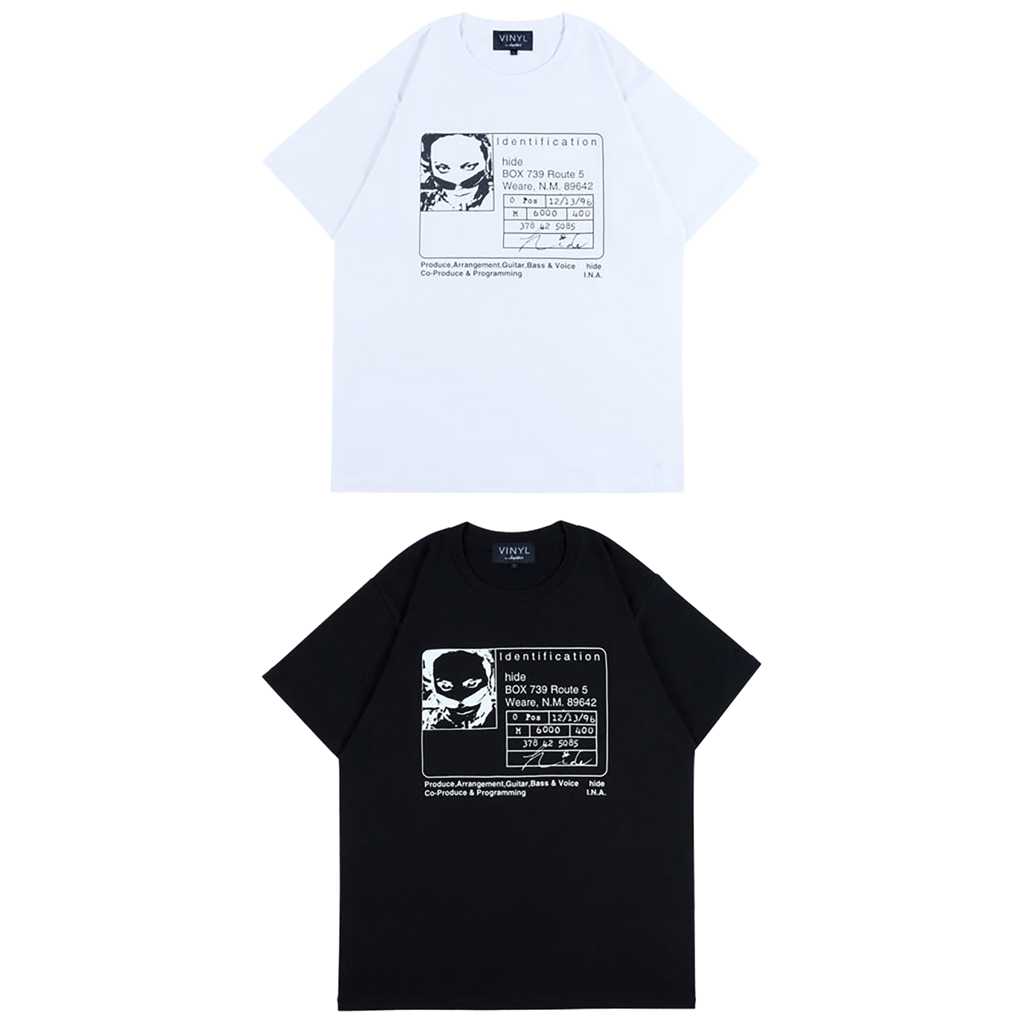 VINYL by Amplifier “hide” TEE "PSYENCE"《Planned to be shipped in late October 2025 / Order period is until August 10》