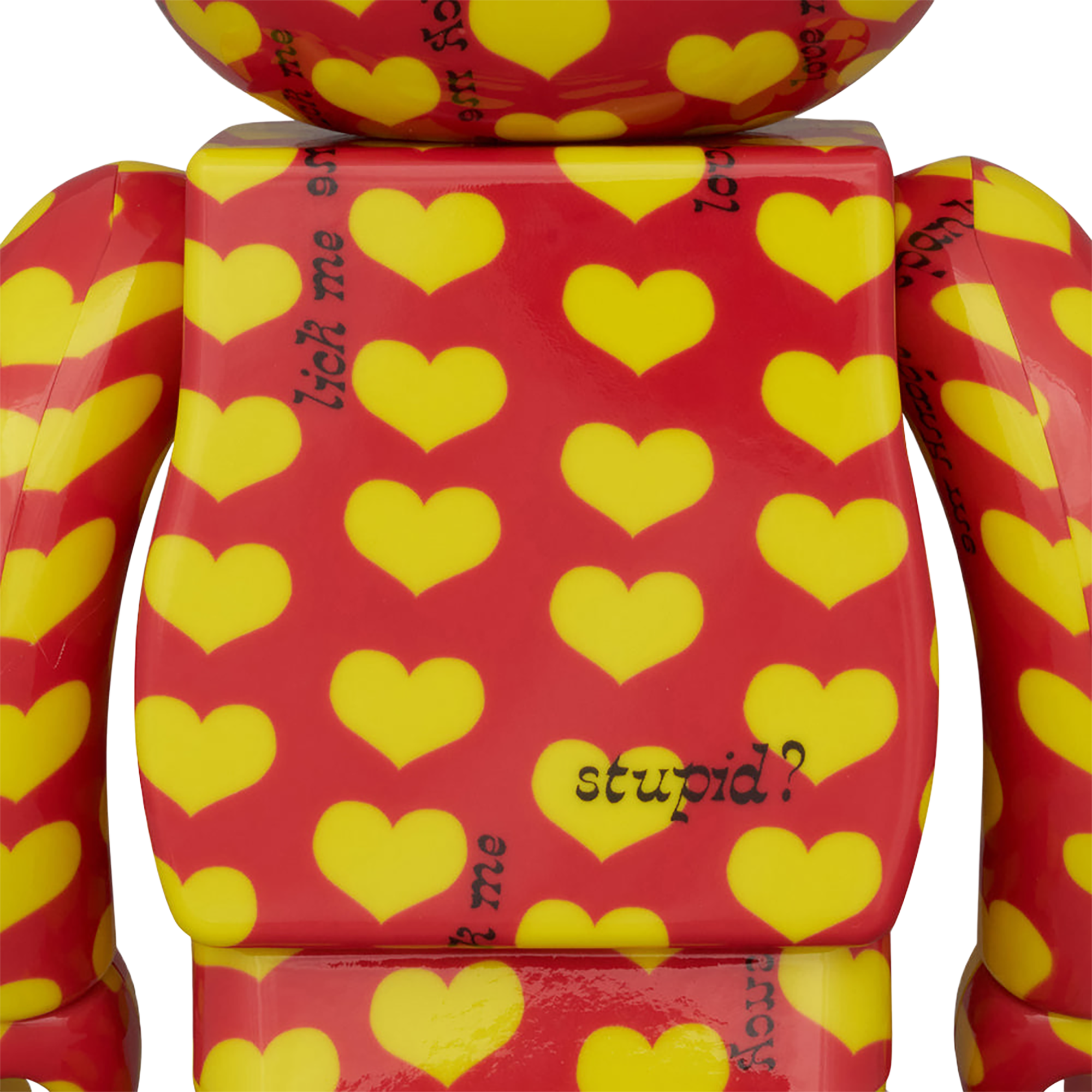 BE@RBRICK Yellow Heart Reverse Ver. 100％ & 400％《Planned to be shipped in late February 2026 / Order period is until September 10》