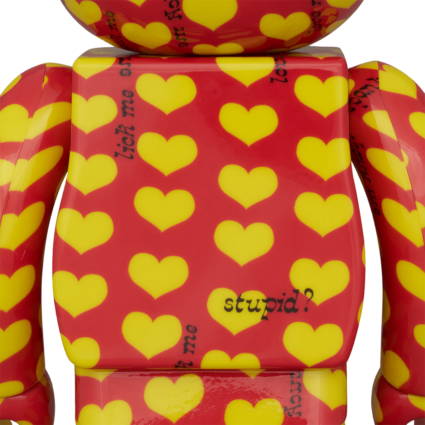 BE@RBRICK Yellow Heart Reverse Ver. 100％ & 400％《Planned to be shipped in late February 2026 / Order period is until September 10》