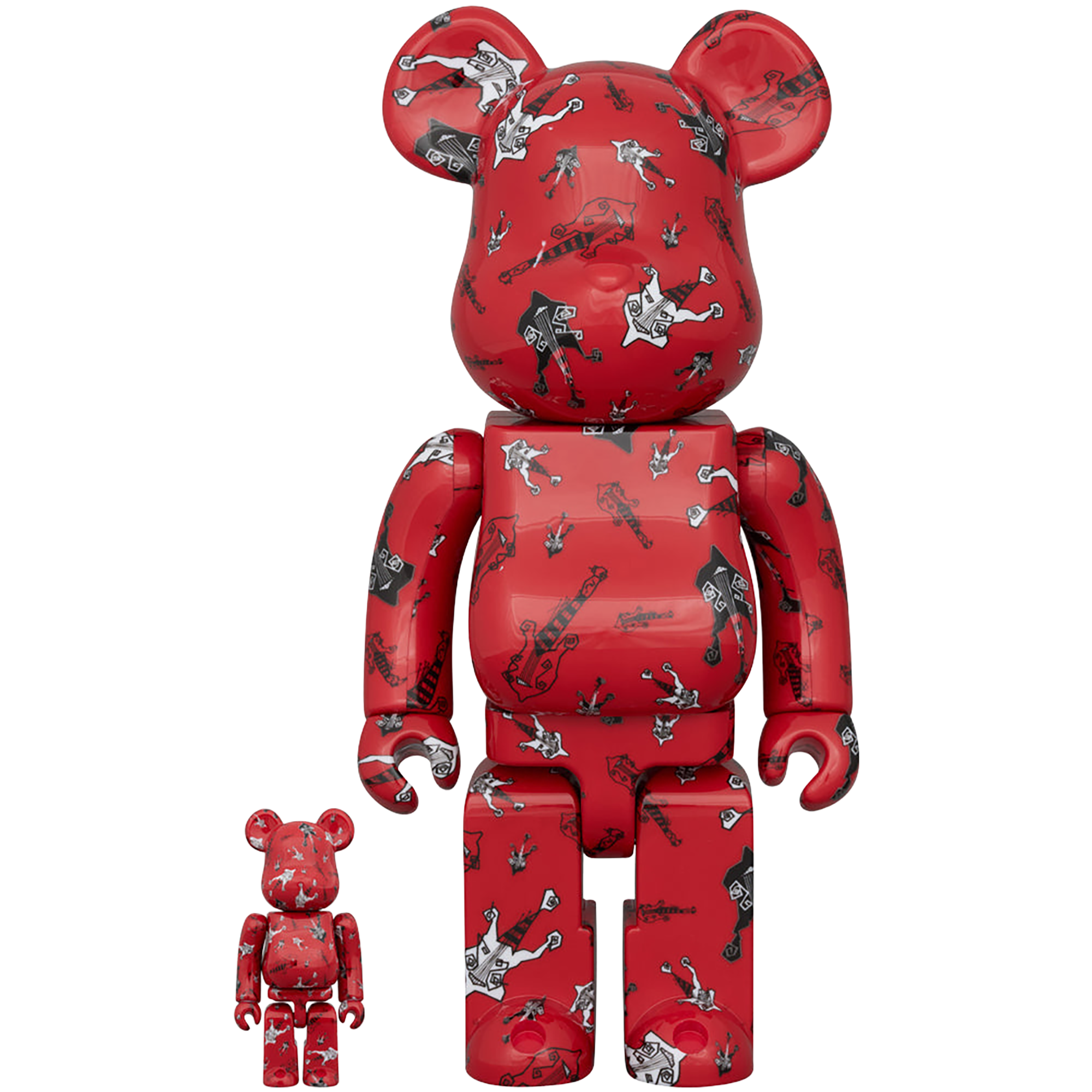 BE@RBRICK BUCK∞TICK Imai Hisashi RED Ver. 100％ & 400％《Planned to be shipped in late February 2026 / Order period is until September 10》