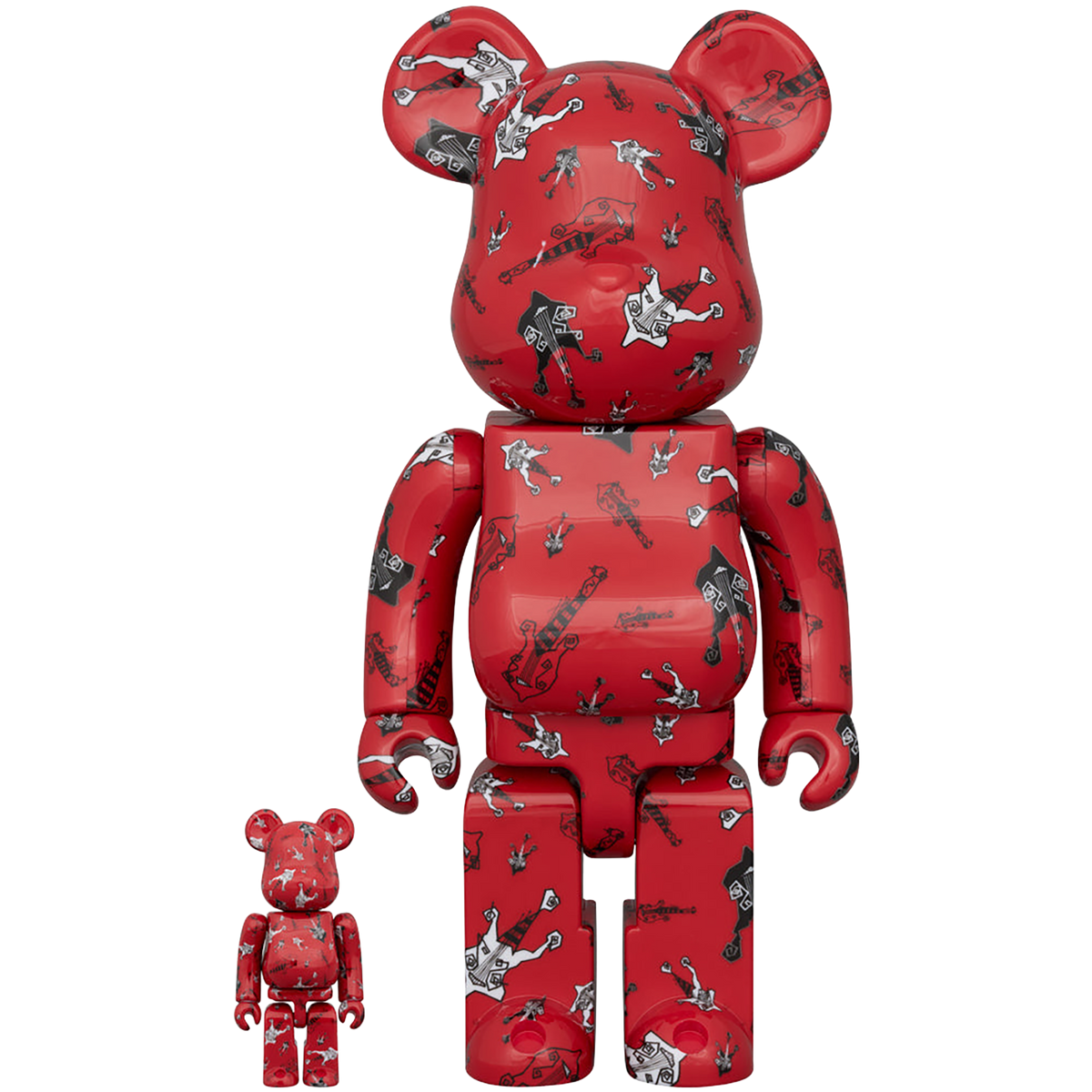 BE@RBRICK BUCK∞TICK Imai Hisashi RED Ver. 100％ & 400％《Planned to be shipped in late February 2026 / Order period is until September 10》