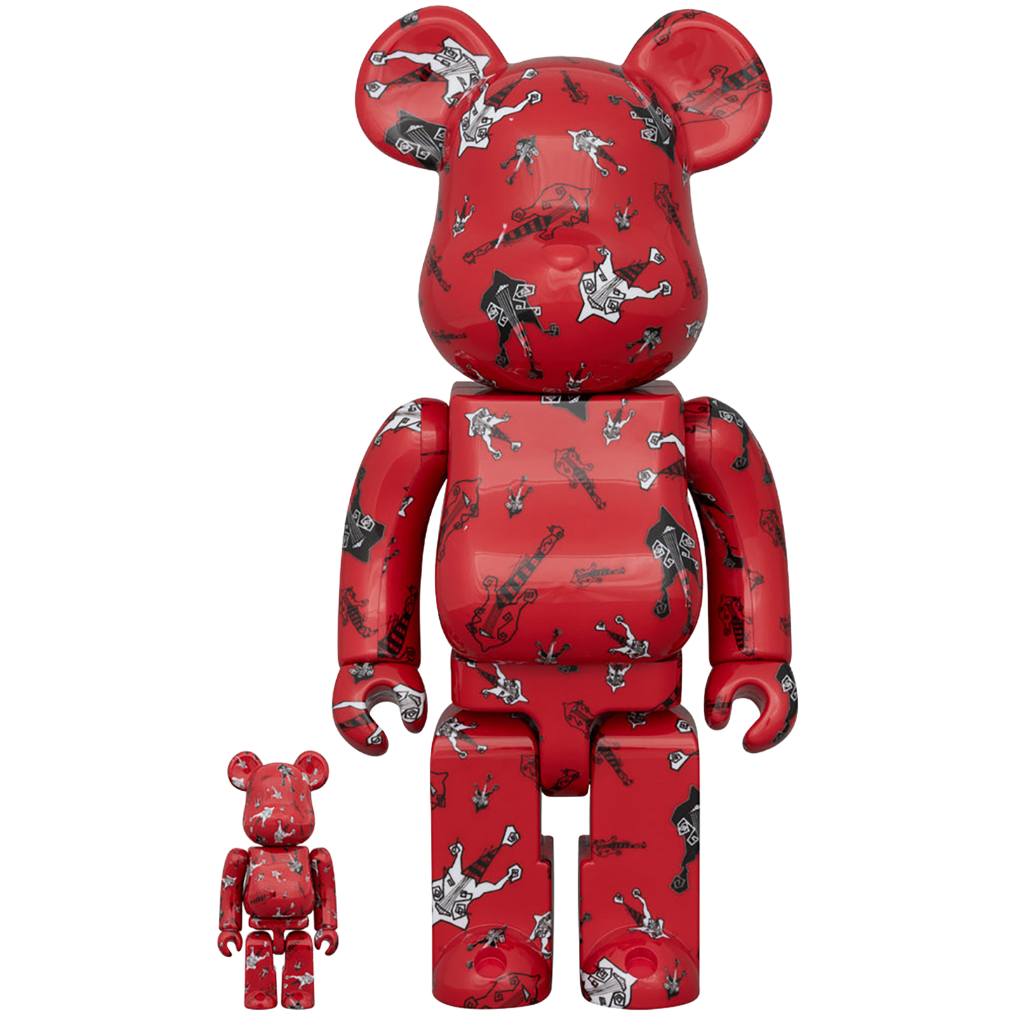 BE@RBRICK BUCK∞TICK Imai Hisashi RED Ver. 100％ & 400％《Planned to be shipped in late February 2026 / Order period is until September 10》