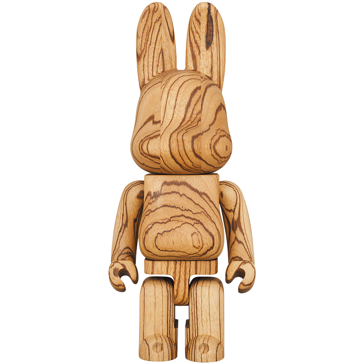 R@BBRICK Karimoku Zebrawood 400%