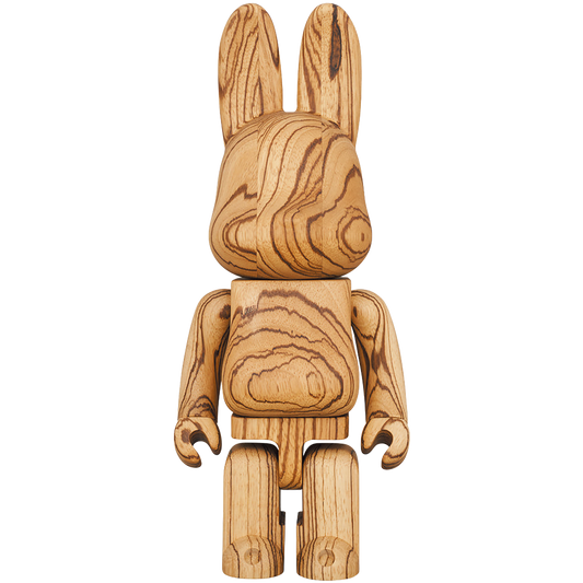 R@BBRICK Karimoku Zebrawood 400%
