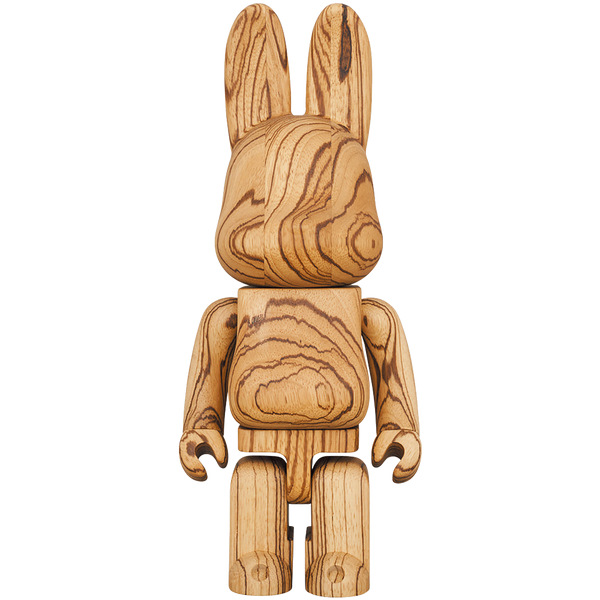 R@BBRICK カリモク ゼブラウッド 400％ | MEDICOM TOY OFFICIAL STORE