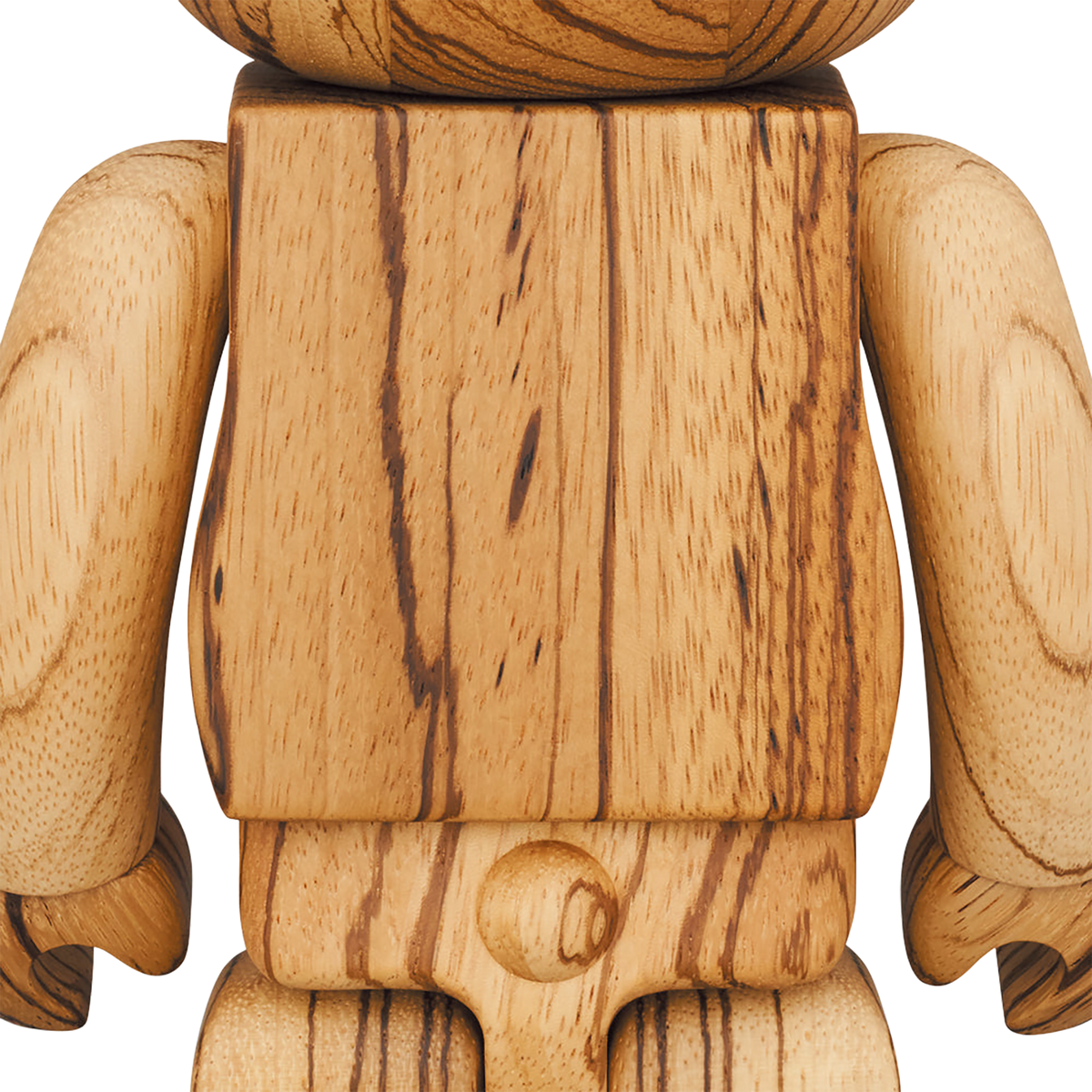R@BBRICK Karimoku Zebrawood 400%