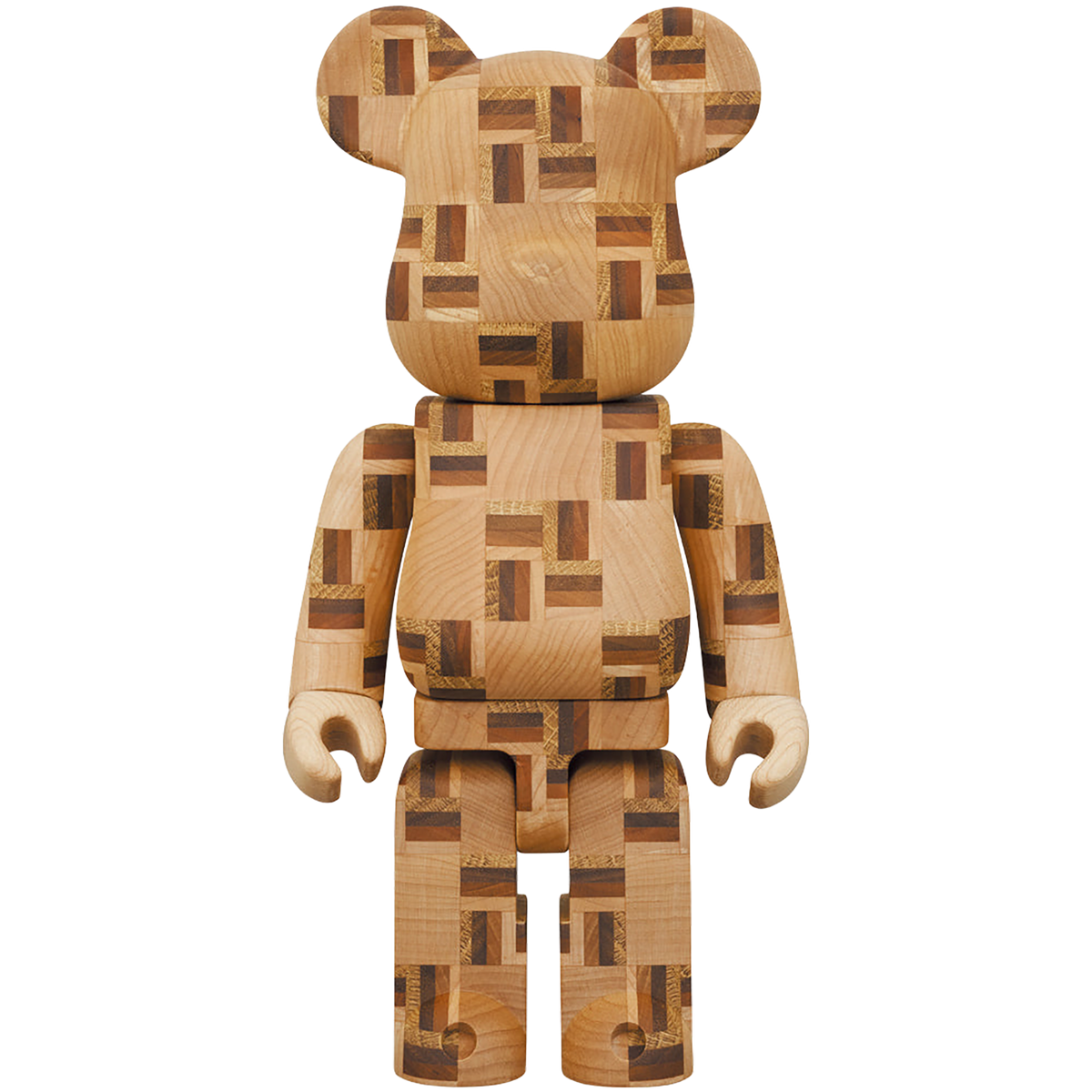 BE@RBRICK Karimoku 镶木地板国际象棋 400%