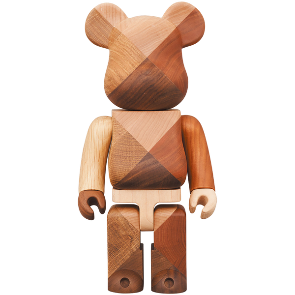 BE@RBRICK Karimoku 1/4 Different tree species 400% | MEDICOM TOY