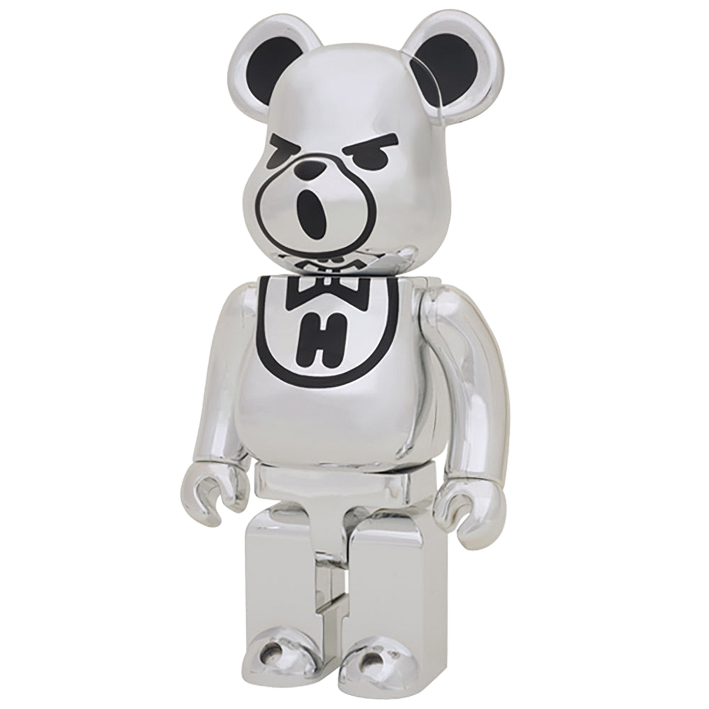 BE@RBRICKHYSTERIC BEAR CHROME 400%