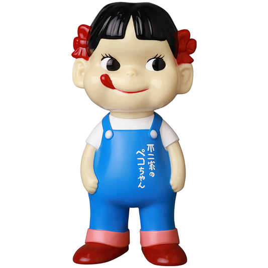 不二家ソフビコレクション ペコちゃん（THE overall girl）