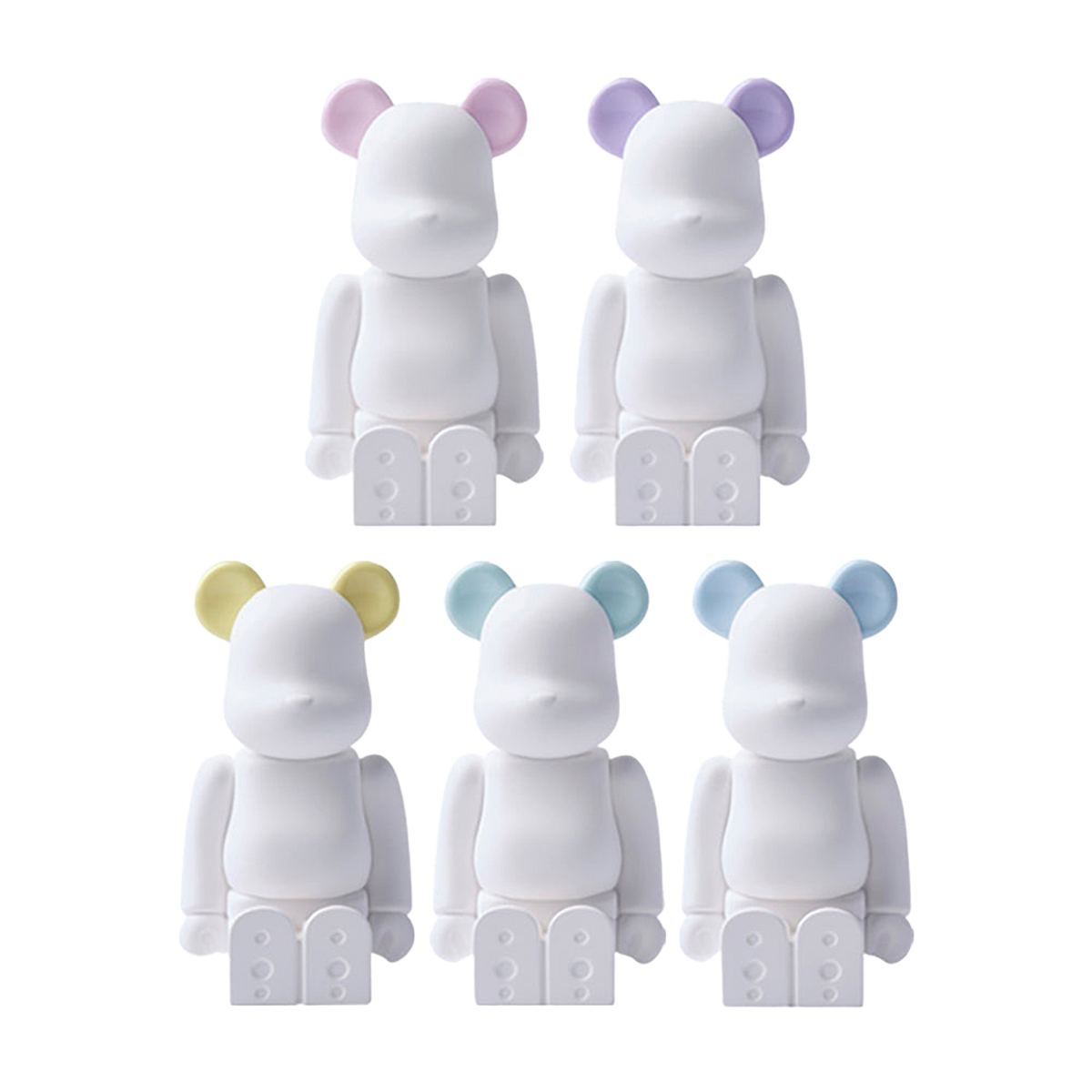 BE@RBRICK AROMA ORNAMENT No.0 COLOR SWEET SUGAR PINK／SUGAR PURPLE／SUGAR YELLOW／SUGAR MINT／SUGAR BLUE