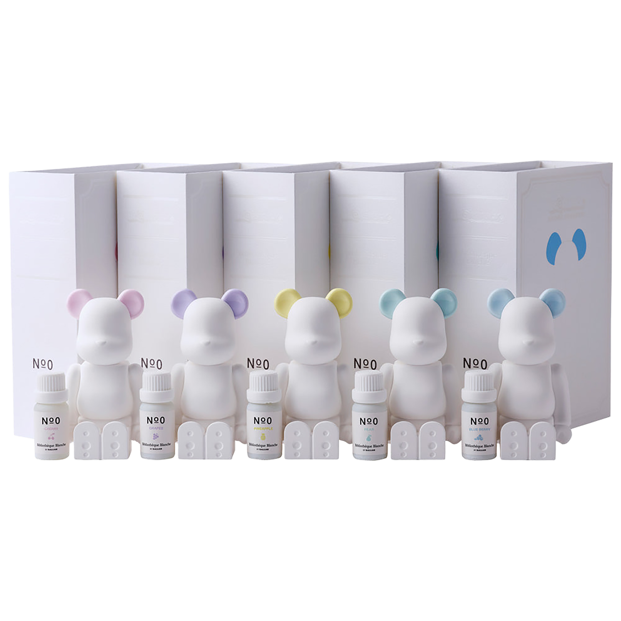 BE@RBRICK 香气饰品 No.0 颜色 甜糖粉红／糖紫／糖黄／糖薄荷／糖蓝