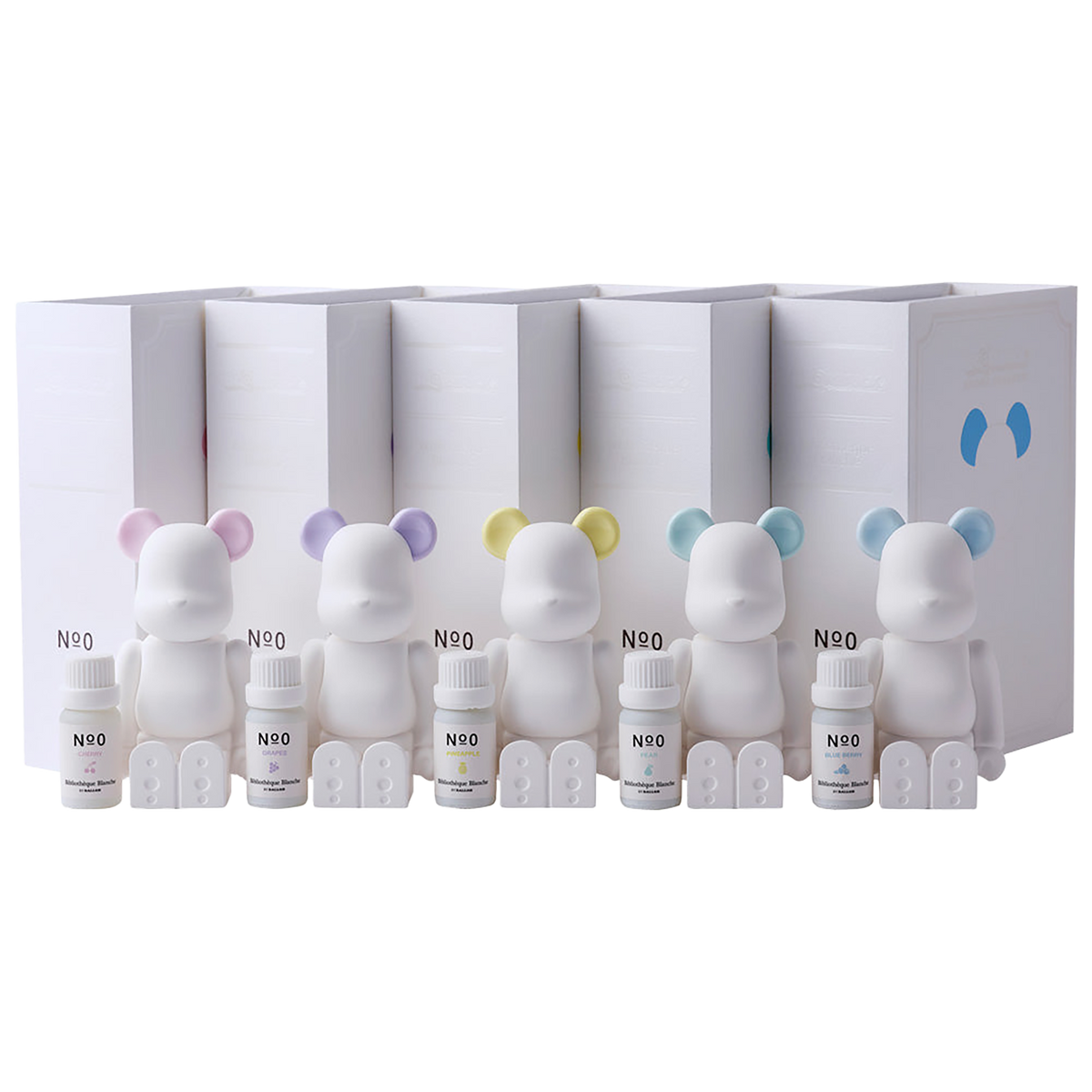 BE@RBRICK 香气饰品 No.0 颜色 甜糖粉红／糖紫／糖黄／糖薄荷／糖蓝