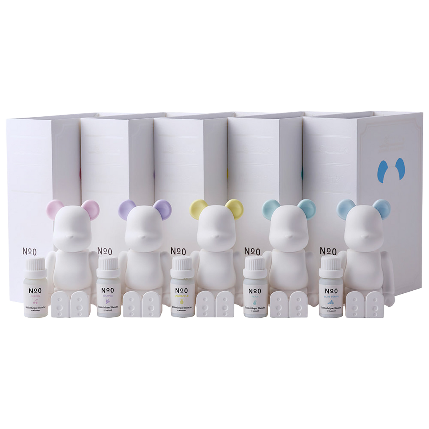 BE@RBRICK 香气饰品 No.0 颜色 甜糖粉红／糖紫／糖黄／糖薄荷／糖蓝