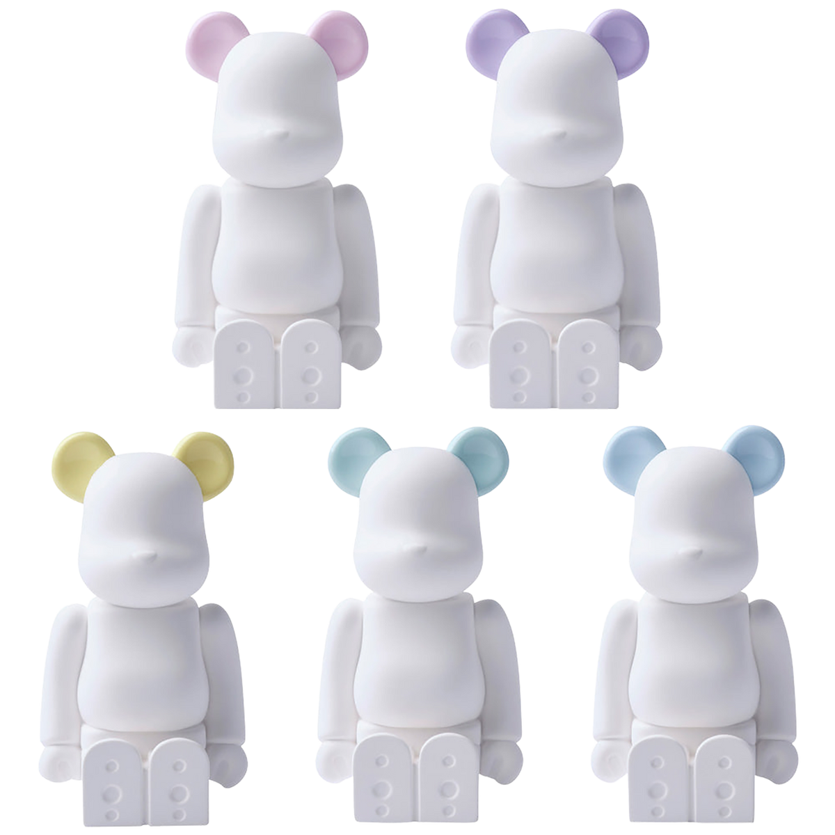 BE@RBRICK 香气饰品 No.0 颜色 甜糖粉红／糖紫／糖黄／糖薄荷／糖蓝