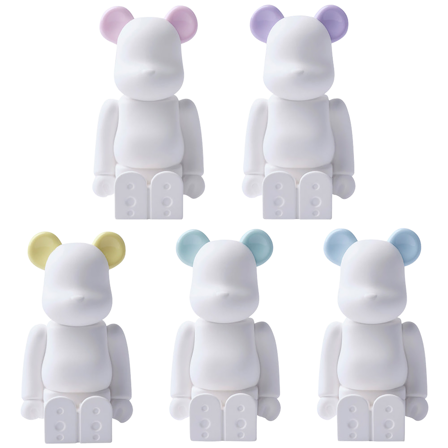BE@RBRICK 香气饰品 No.0 颜色 甜糖粉红／糖紫／糖黄／糖薄荷／糖蓝