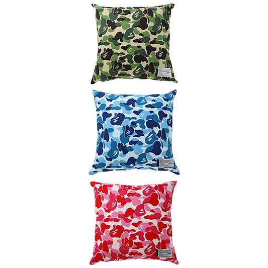 BAPE × FABRICK ABC CAMO SQUARE CUSHION