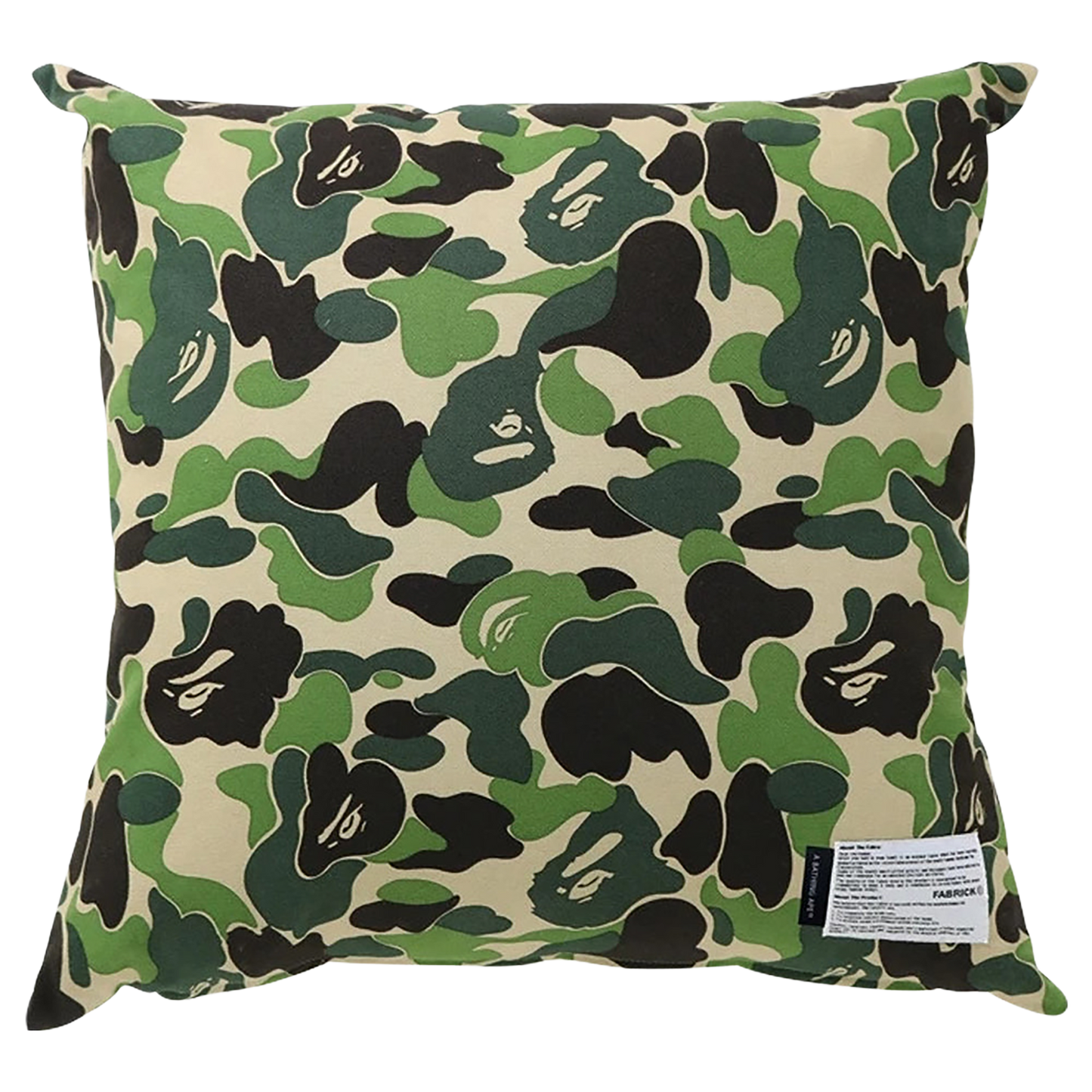 BAPE × FABRICK ABC CAMO SQUARE CUSHION