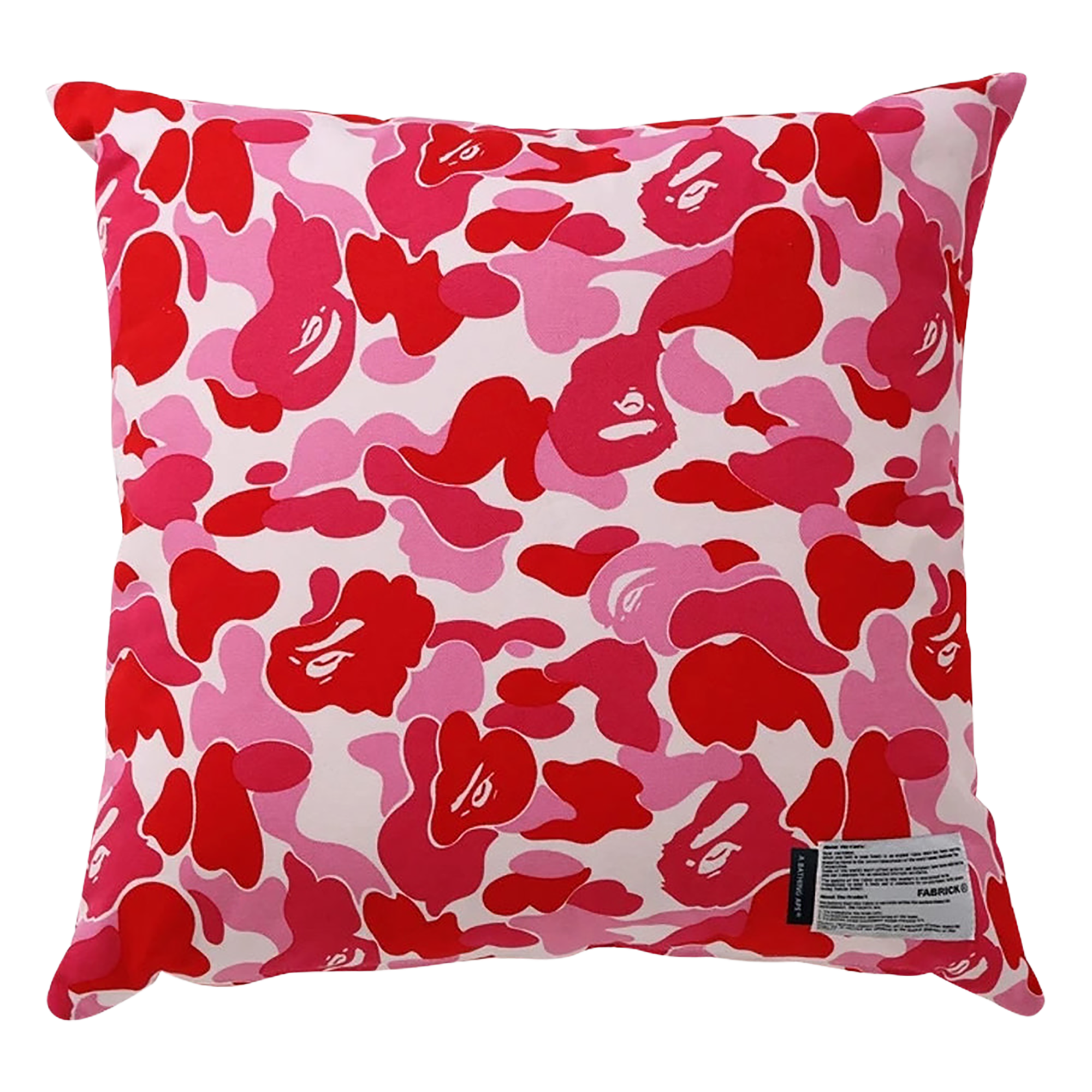 BAPE × FABRICK ABC CAMO SQUARE CUSHION