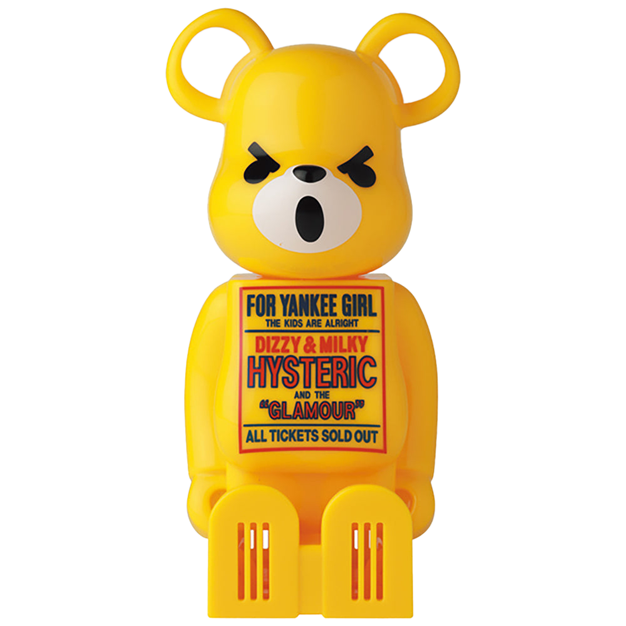cleverin × BE@RBRICK × HYSTERIC GLAMOUR