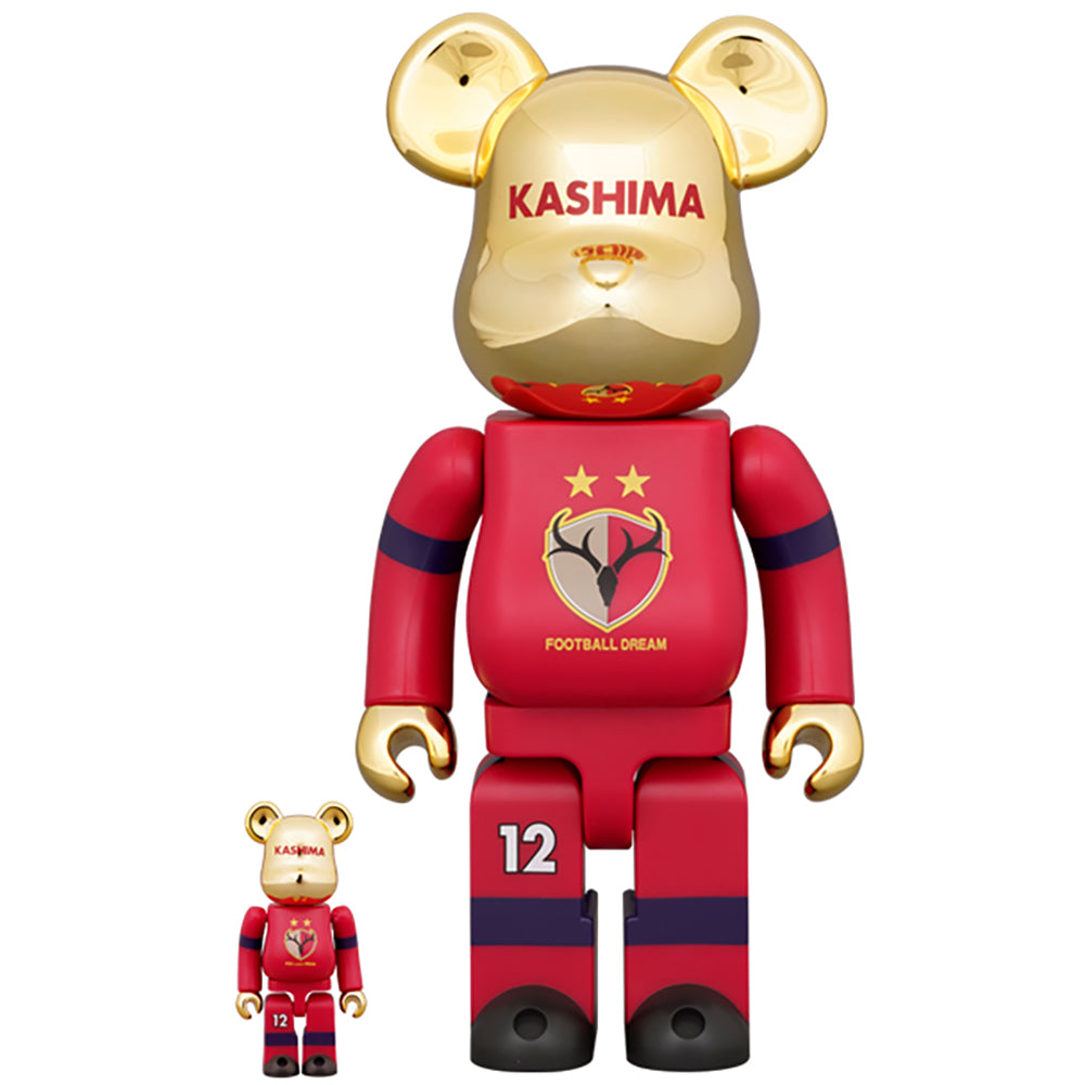 BE@RBRICK KASHIMA ANTLERS 30th ANNIVERSARY 100% & 400%_0