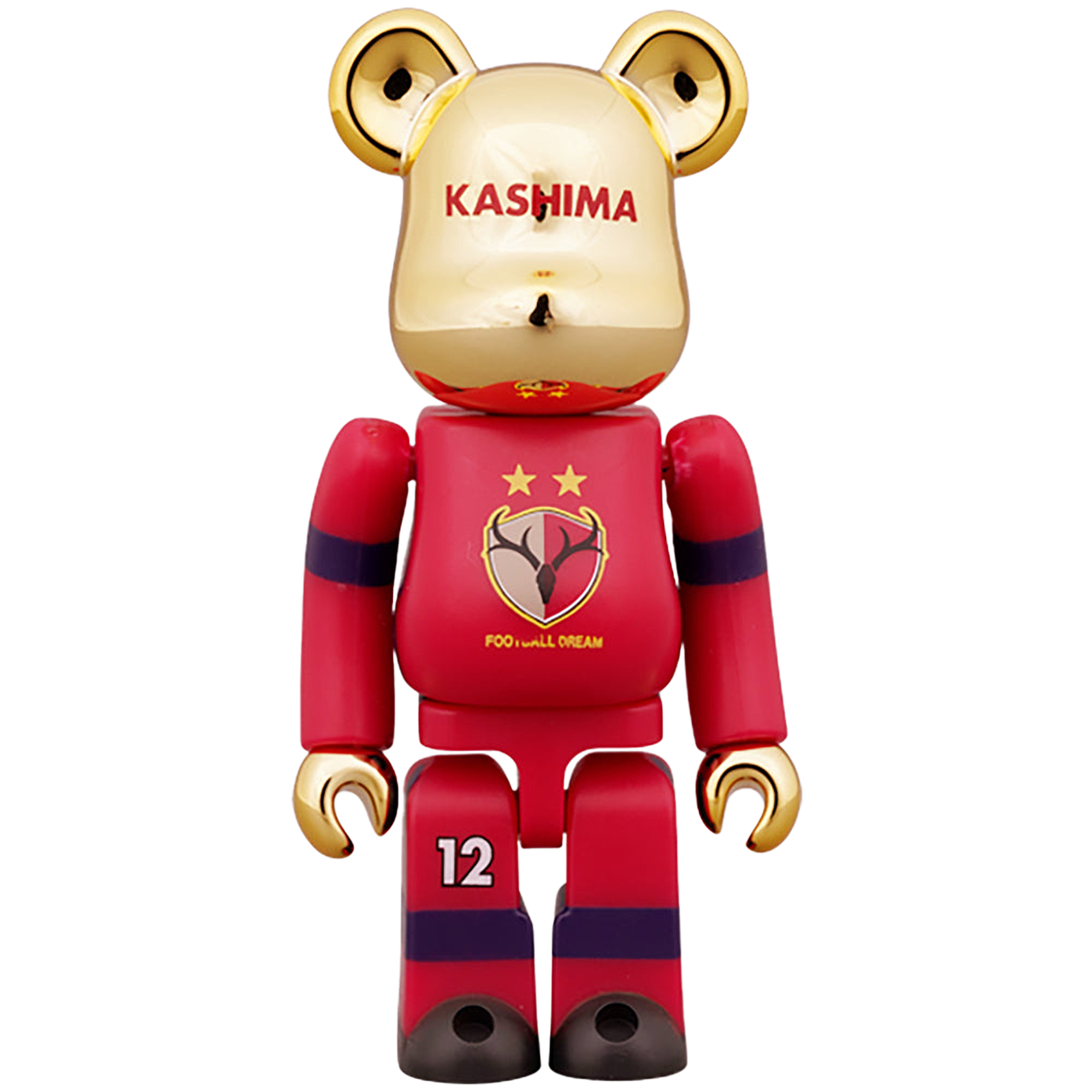 BE@RBRICK KASHIMA ANTLERS 30th ANNIVERSARY 100% & 400%