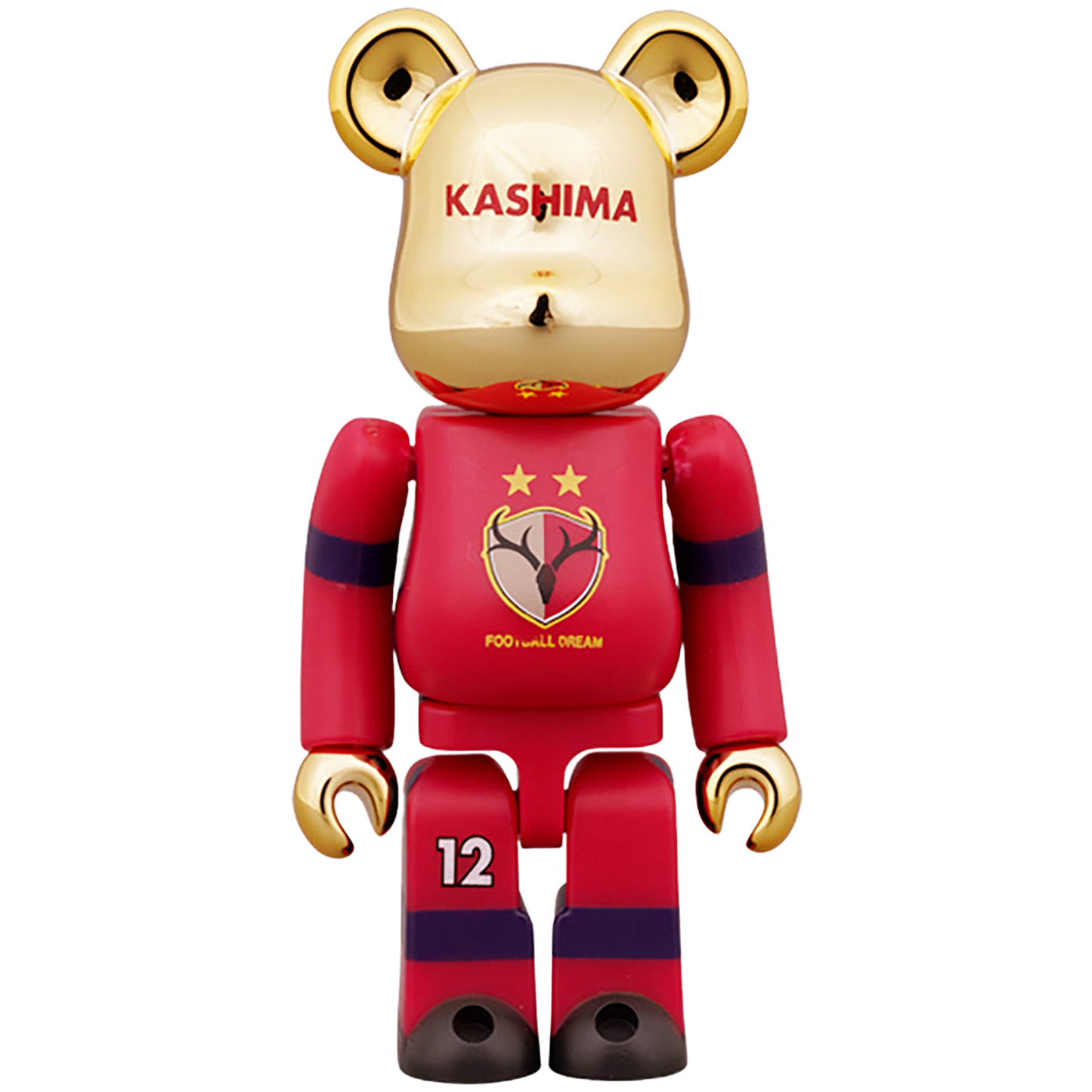 BE@RBRICK KASHIMA ANTLERS 30th ANNIVERSARY 100% & 400%