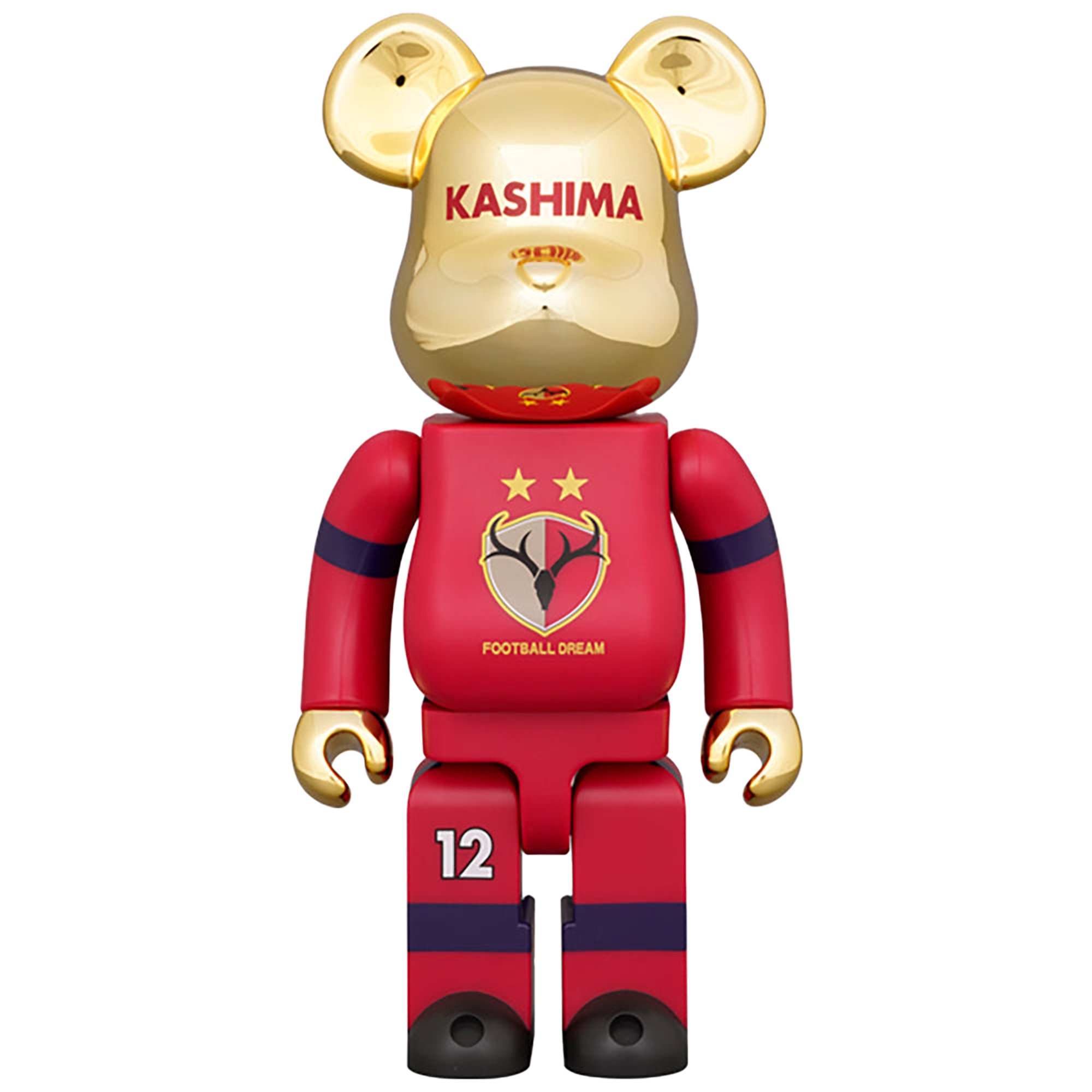 BE@RBRICK KASHIMA ANTLERS 30th ANNIVERSARY 100% & 400%
