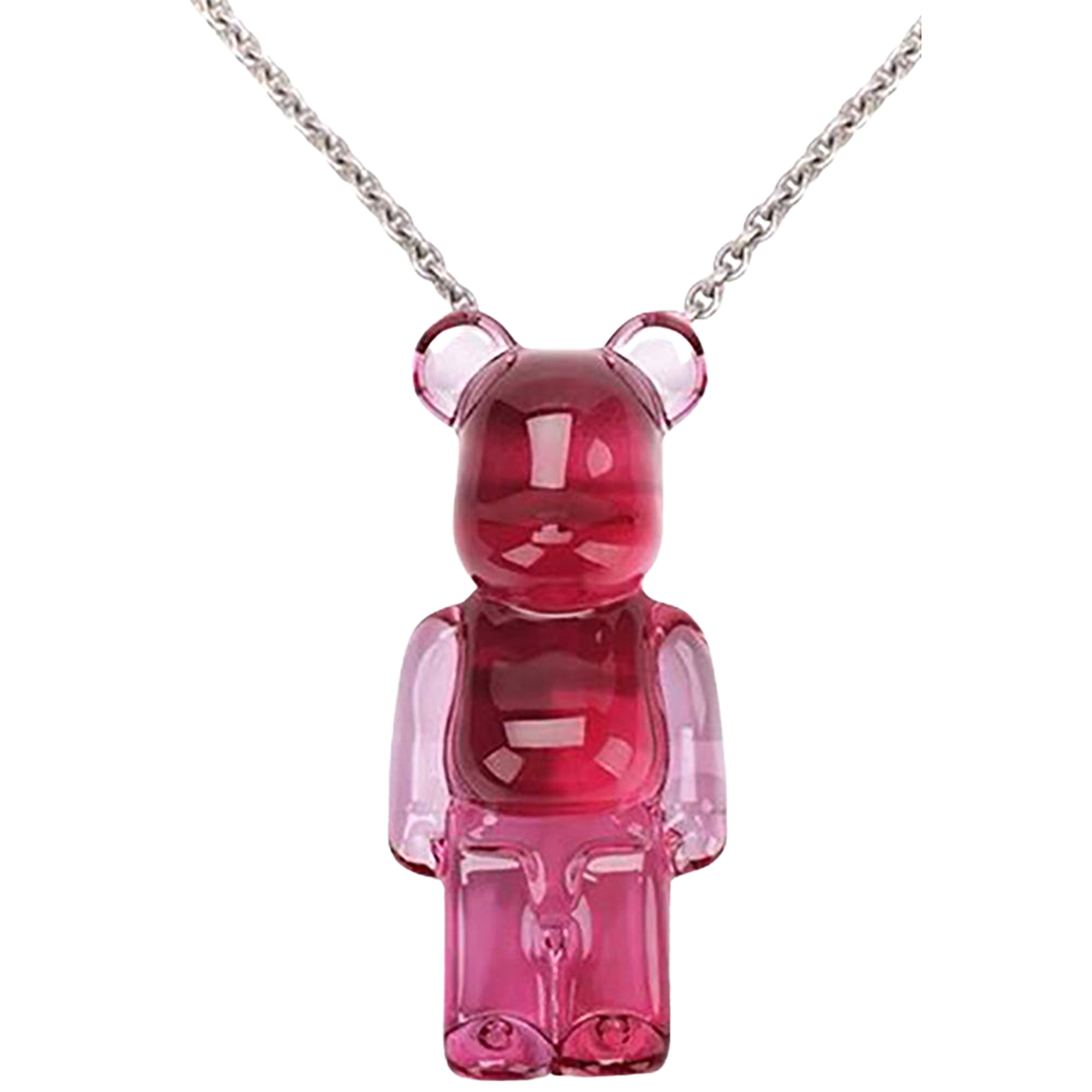Baccarat BE@RBRICK ロングネックレス ピオニー