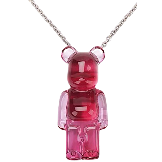 Baccarat BE@RBRICK ロングネックレス ピオニー