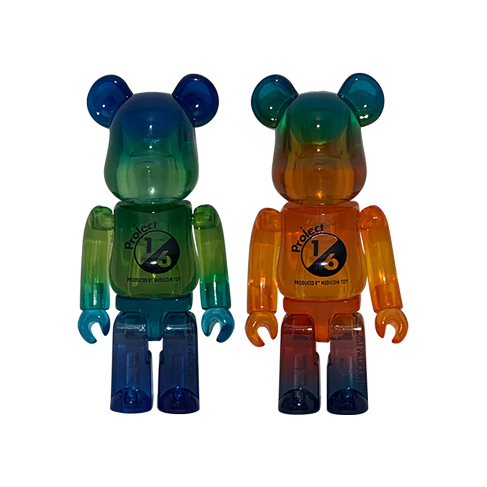 BE@RBRICK GRADATION CLEAR（Green ver.）/BE@RBRICK GRADATION CLEAR（Orange ver.）_0
