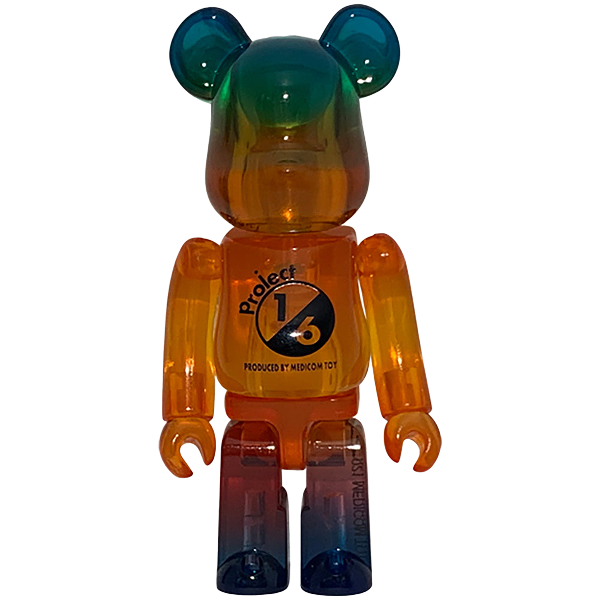 BE@RBRICK GRADATION CLEAR（Green ver.）/BE@RBRICK GRADATION CLEAR（Orange ver.）