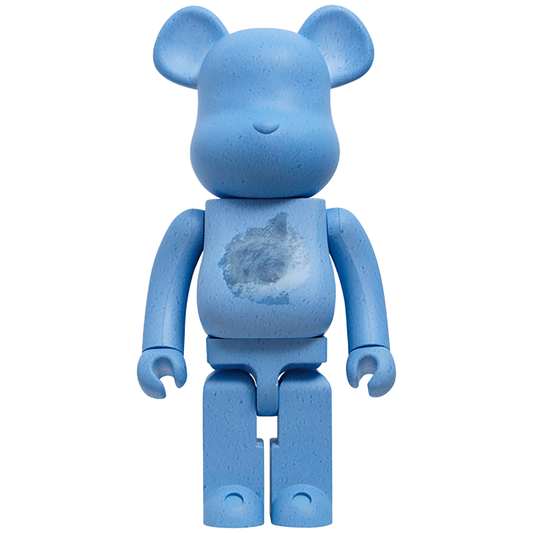 BE@RBRICK SNARKITECTURE X BLACKRAINBOW 1000% BLUE VERSION