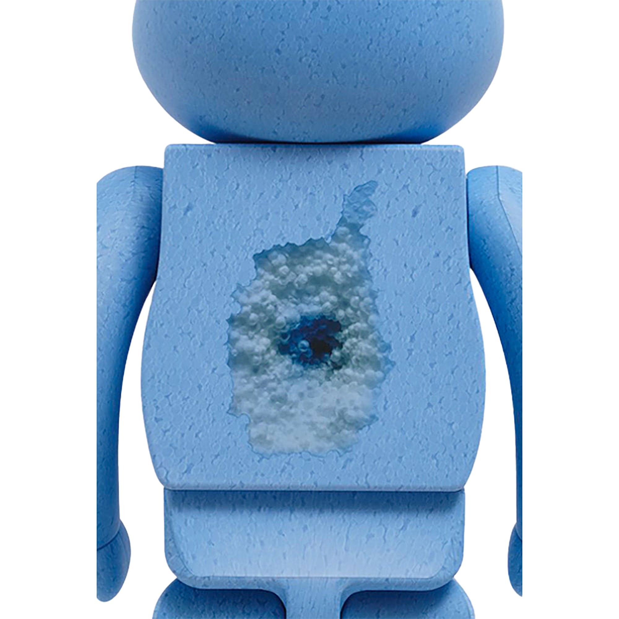 BE@RBRICK SNARKITECTURE X BLACKRAINBOW 1000% BLUE VERSION